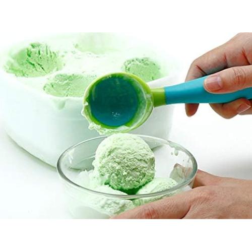 Cucharón de Helado Antiadherente Tellshun 2PCS PPR + Goma