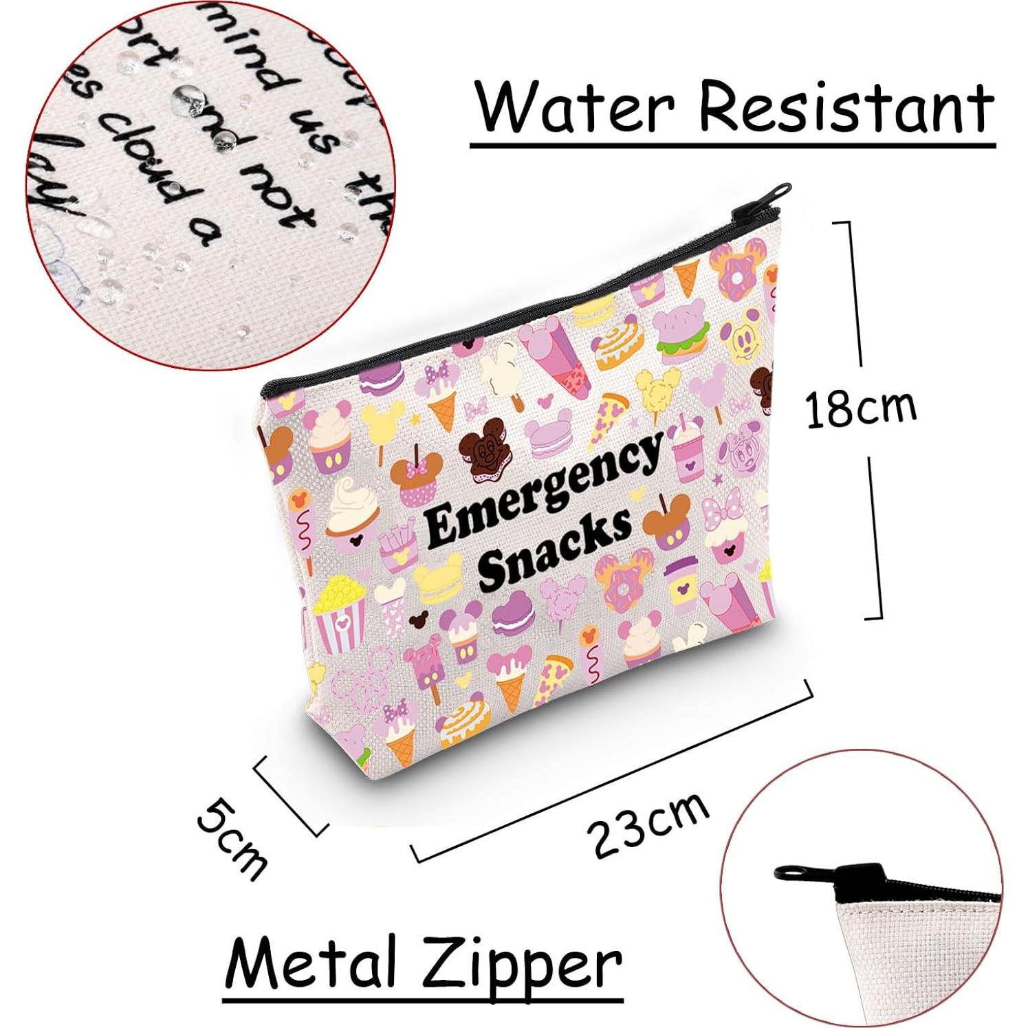 Bolsa de Almacenamiento Reutilizable JXGZSO para Snacks 23x17cm