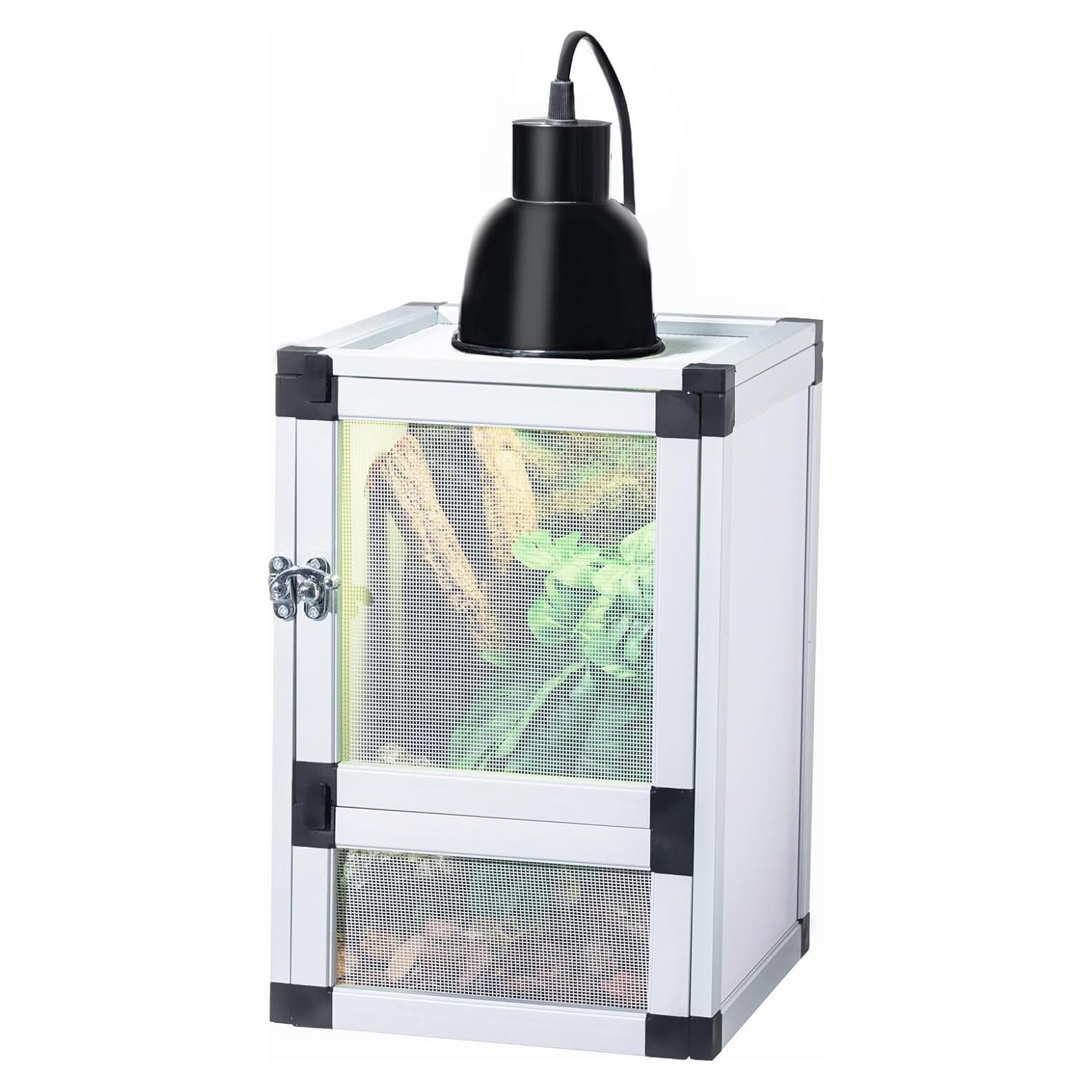 Jaula Vertical para Reptiles ToxiRium 20.32x20.32x30.48cm