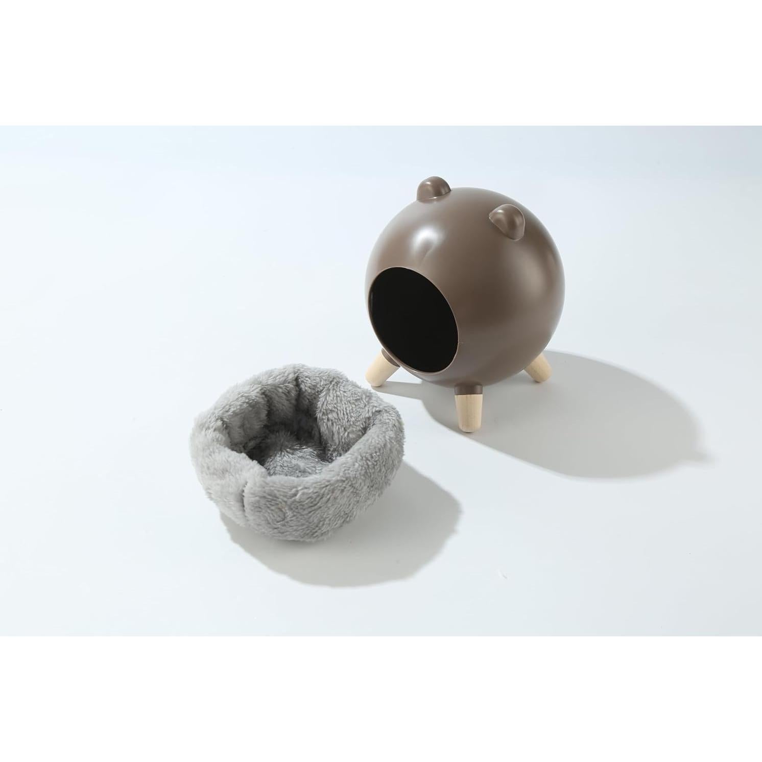 Escondite para Hámster TUTU&LELE Nido Espacial Marrón