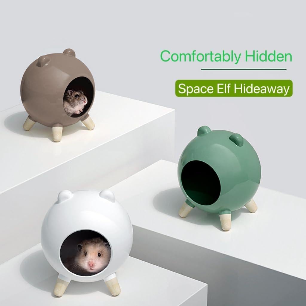 Escondite para Hámster TUTU&LELE Nido Espacial Marrón