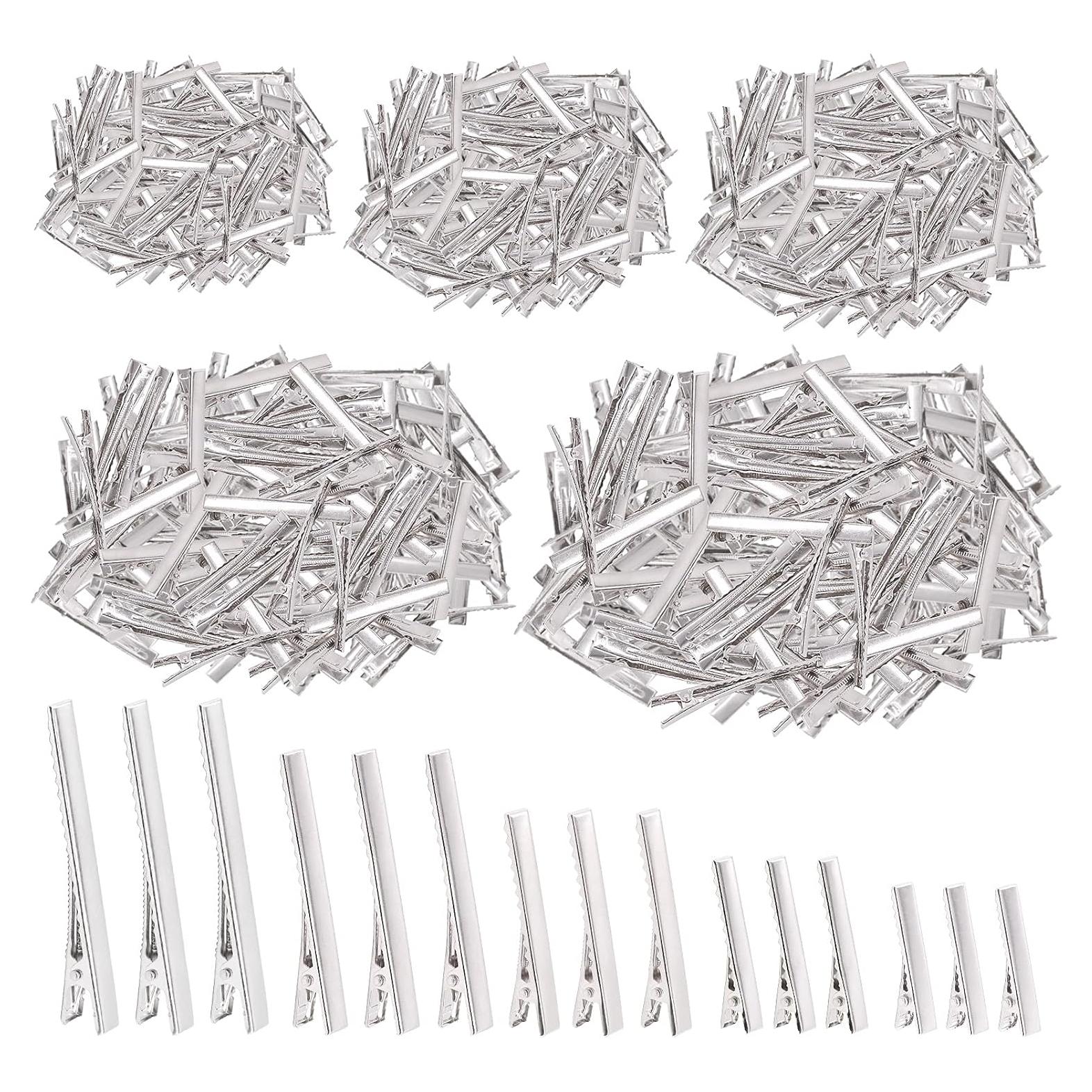 Kit de 270 Clips de Pelo Cocodrilo Swpeet - 5 Tamaños Metal