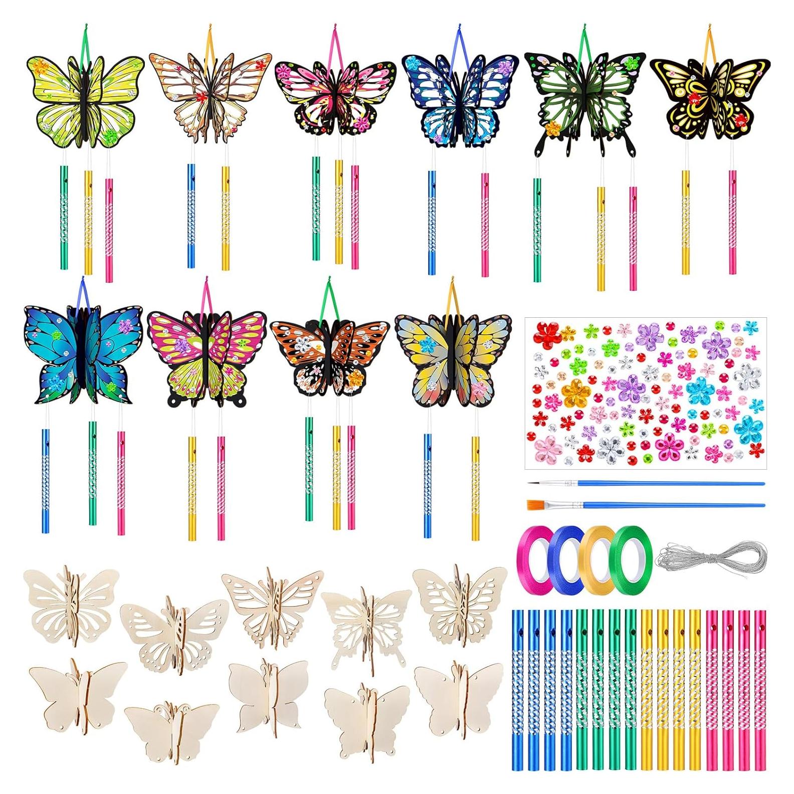 Kit DIY Móvil de Mariposa GlikCeil - 128 Piezas para Decoración