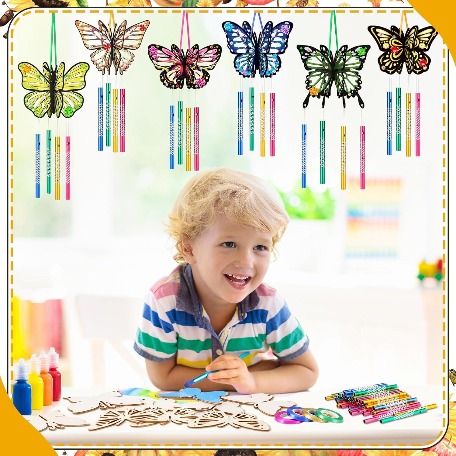 Kit DIY Móvil de Mariposa GlikCeil - 128 Piezas para Decoración