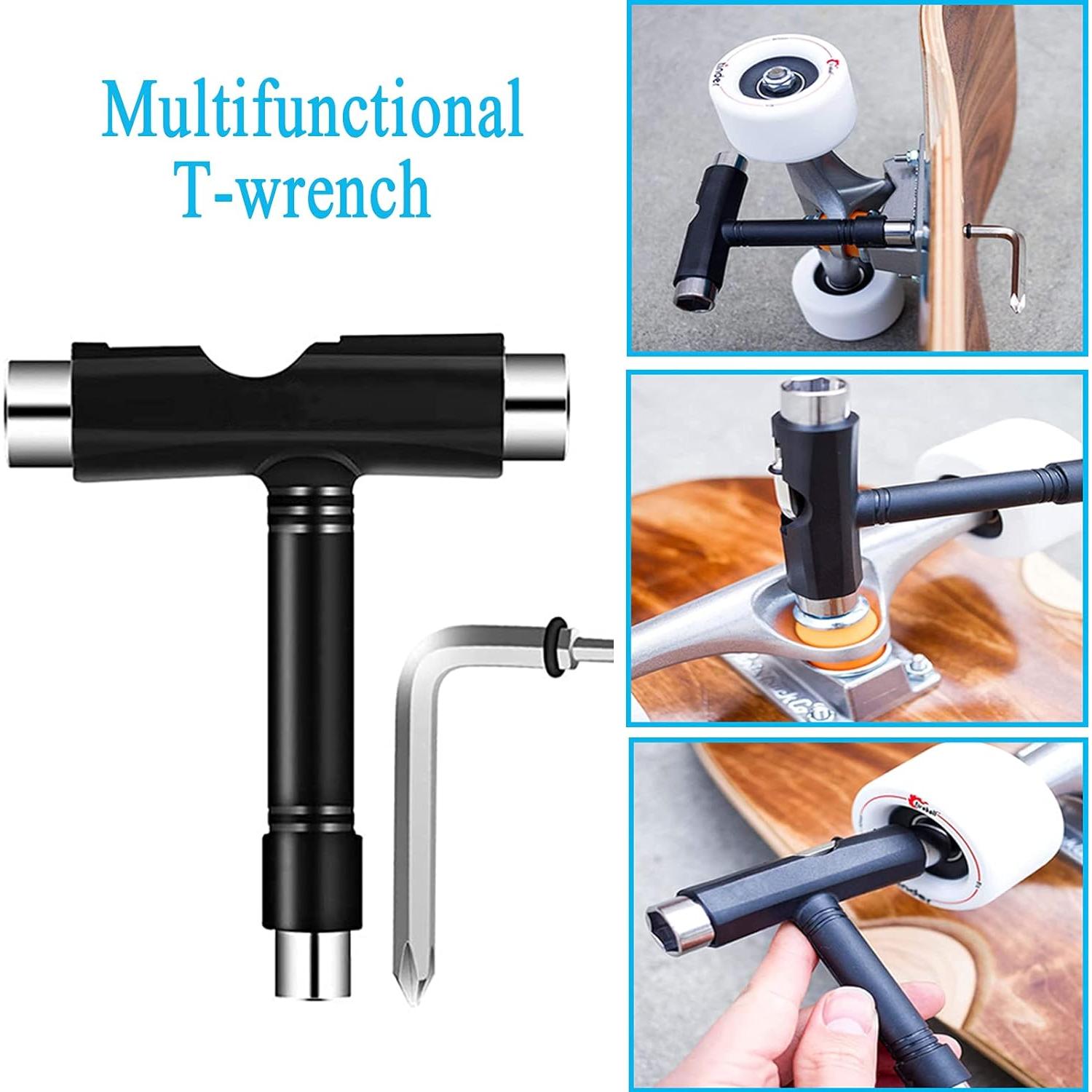 Kit de Herramientas para Skate FYANER con 10 Piezas y Rodamientos