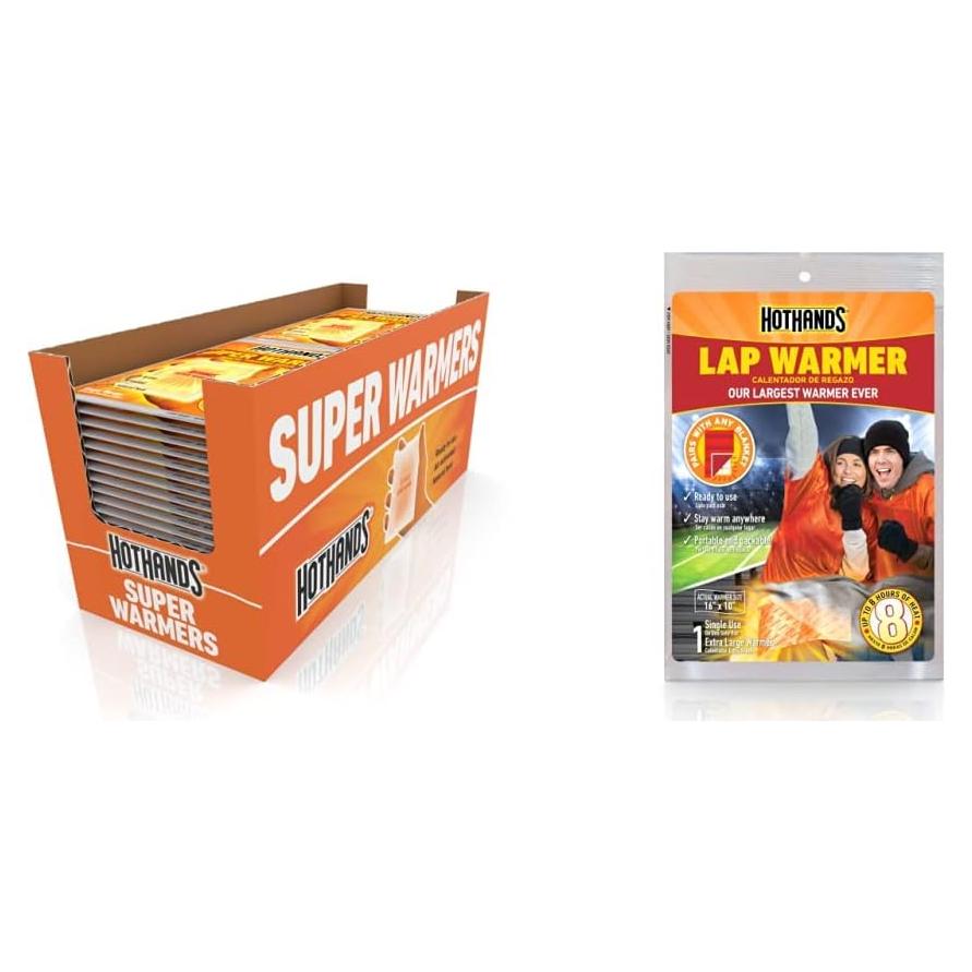 Calentadores Super Calientes HotHands - 40 Calentadores Desechables
