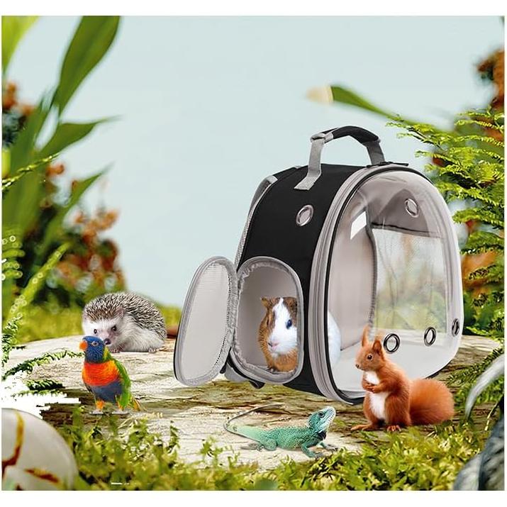 Mochila Transportadora para Cobayas WEVONIGU con Ventana Burbuja