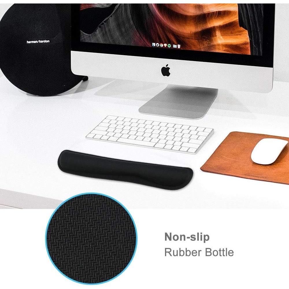 Almohadilla para Muñeca de Teclado y Ratón Poualss - Espuma Viscoelástica