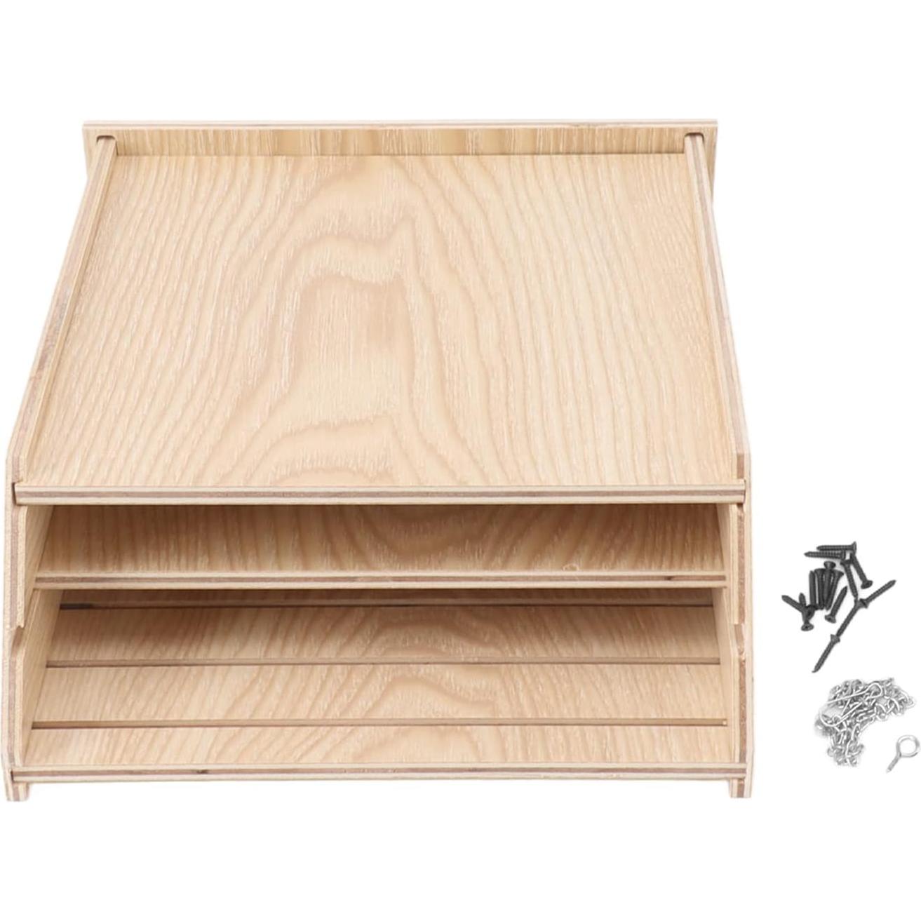 Casa de Murciélagos Luqeeg de Madera Resistente a la Intemperie