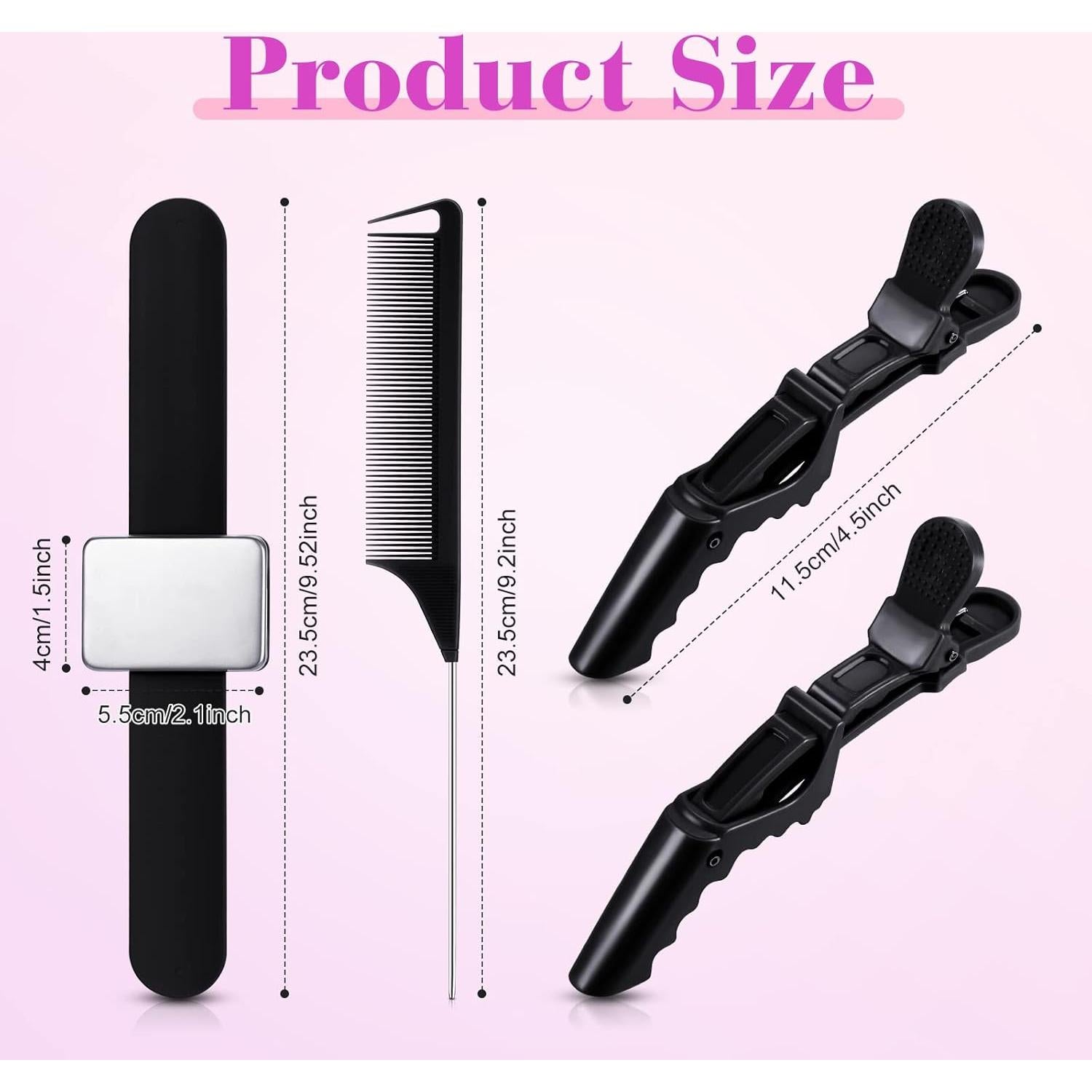 Kit de Herramientas para Trenzado de Cabello Nuenen - 7 Piezas