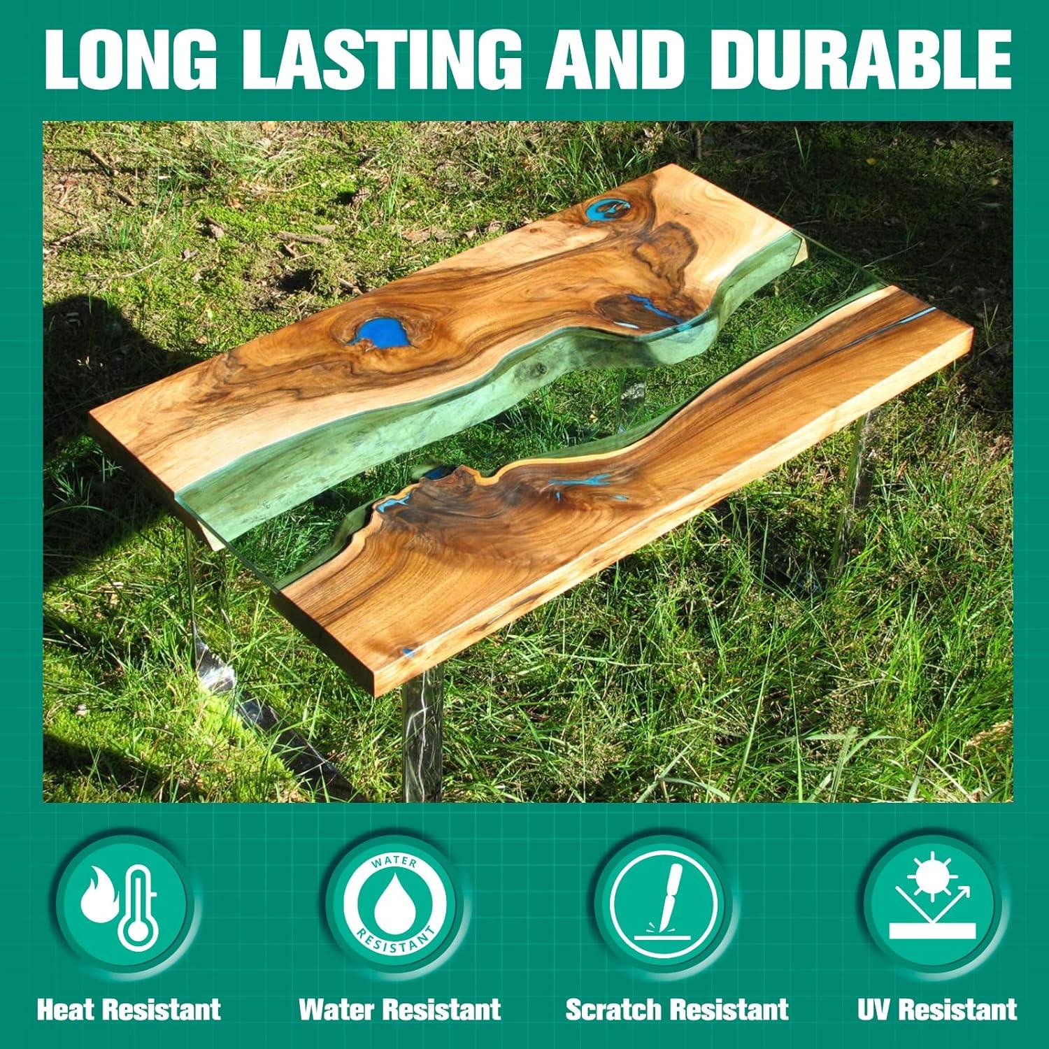 Resina Epóxica Cristalina Teexpert 1 Galón Kit No Tóxica