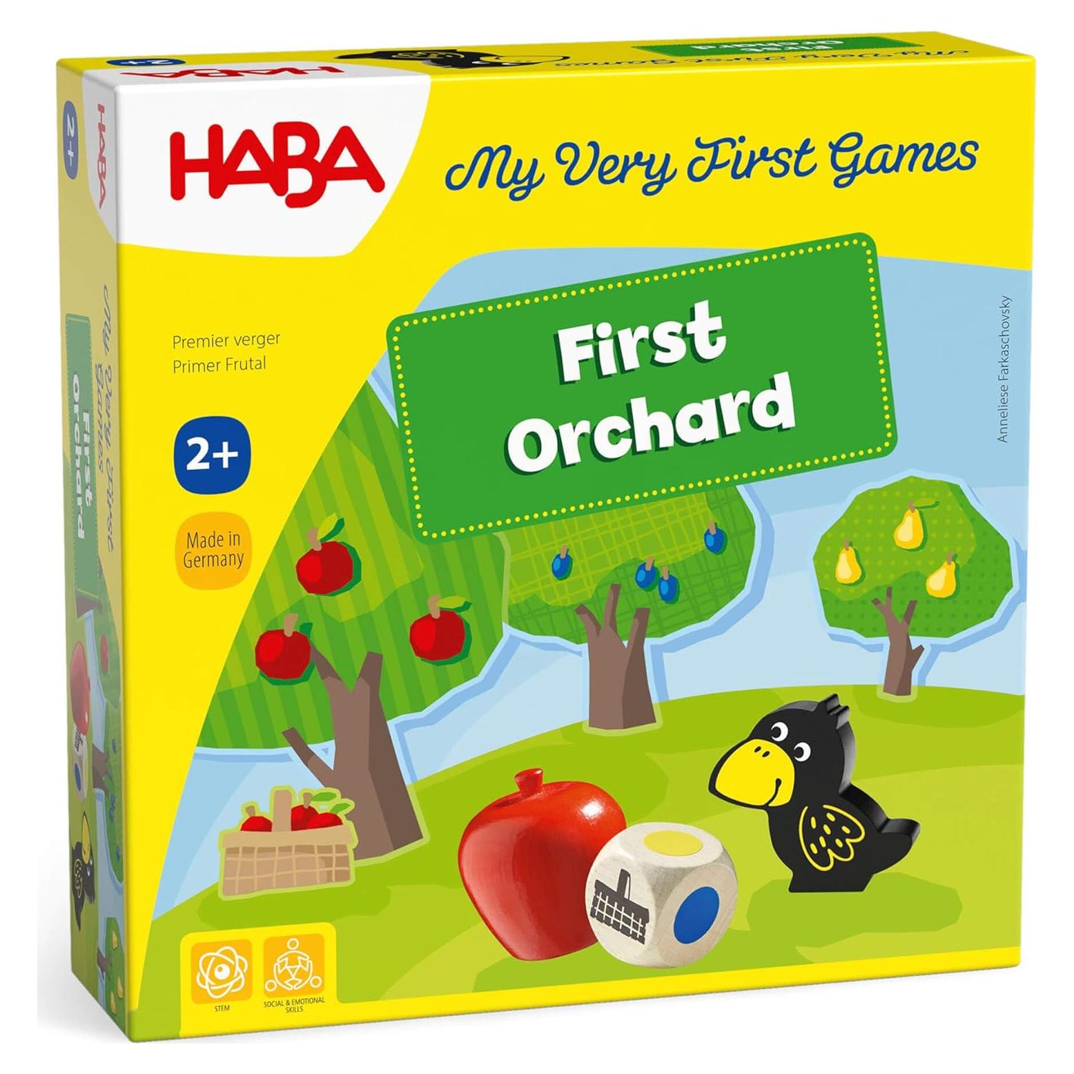 Juego de Mesa Cooperativo HABA Primer Huerto para Niños 2-4 Años