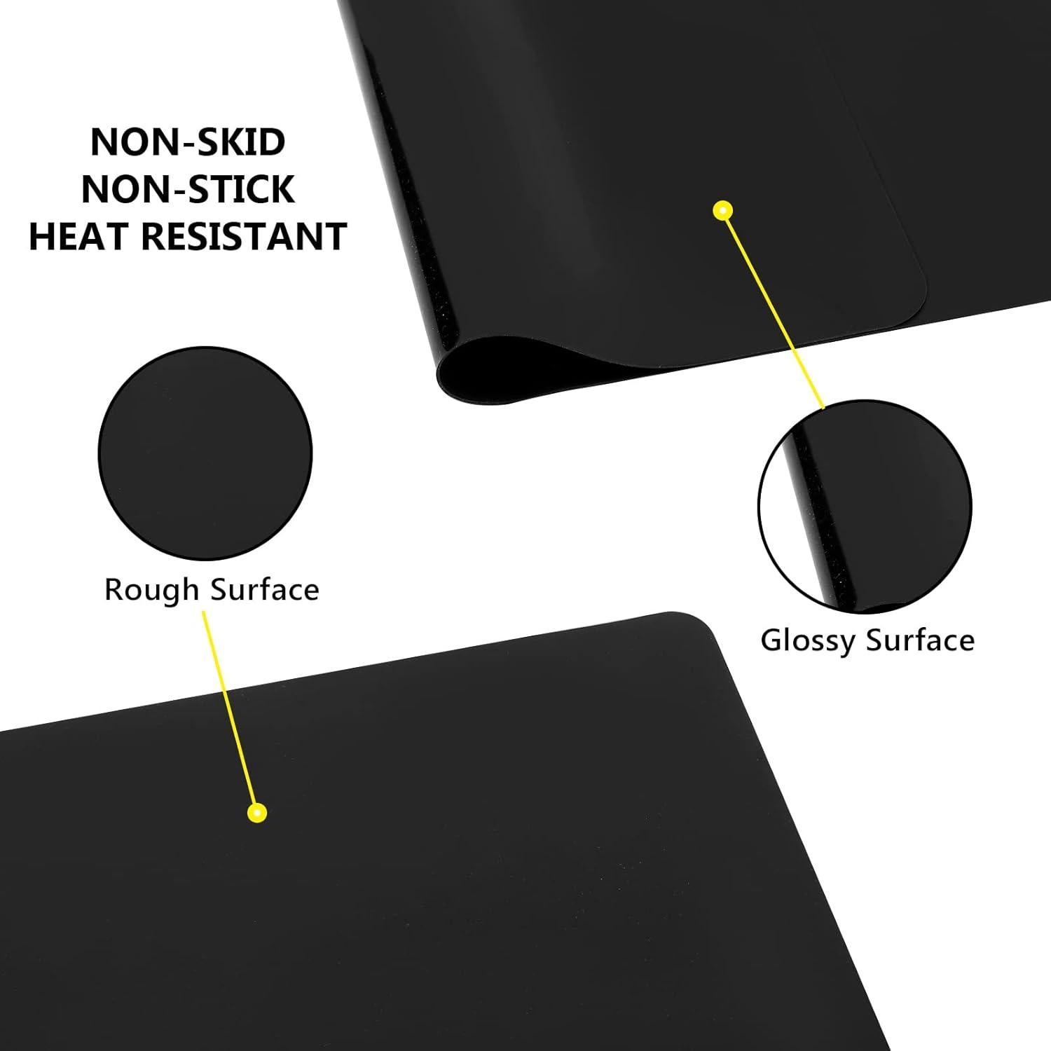 Alfombrilla de Silicona Gartful 2 Piezas 40x30cm Multiusos