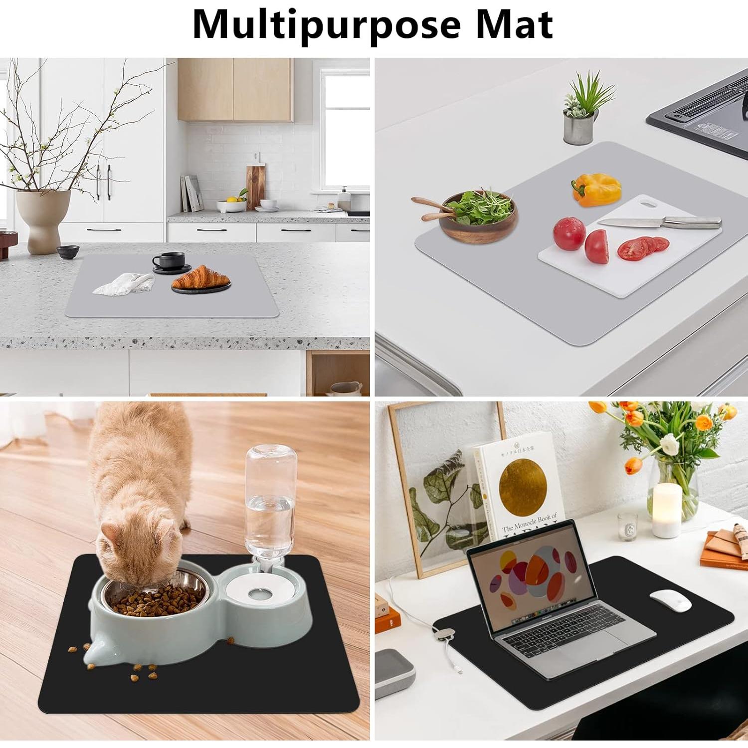 Alfombrilla de Silicona Gartful 2 Piezas 40x30cm Multiusos