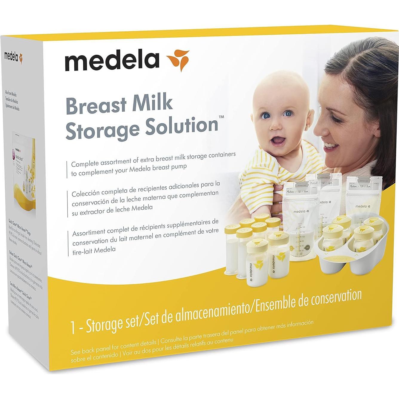 Set de Almacenamiento de Leche Materna Medela 45 Piezas