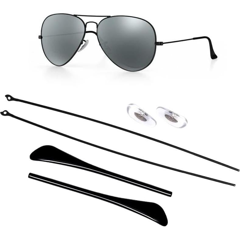 Brazos y Almohadillas de Reemplazo Ray-Ban 3025 Negro