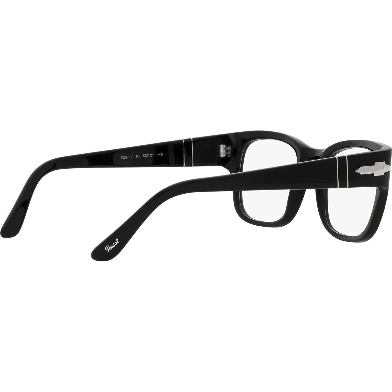 Montura de Gafas Recetadas Persol PO3297V Rectangular Negra