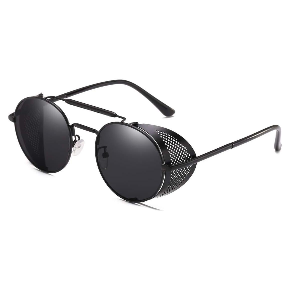 Gafas de sol vintage redondas Dollger UV400 para hombres y mujeres