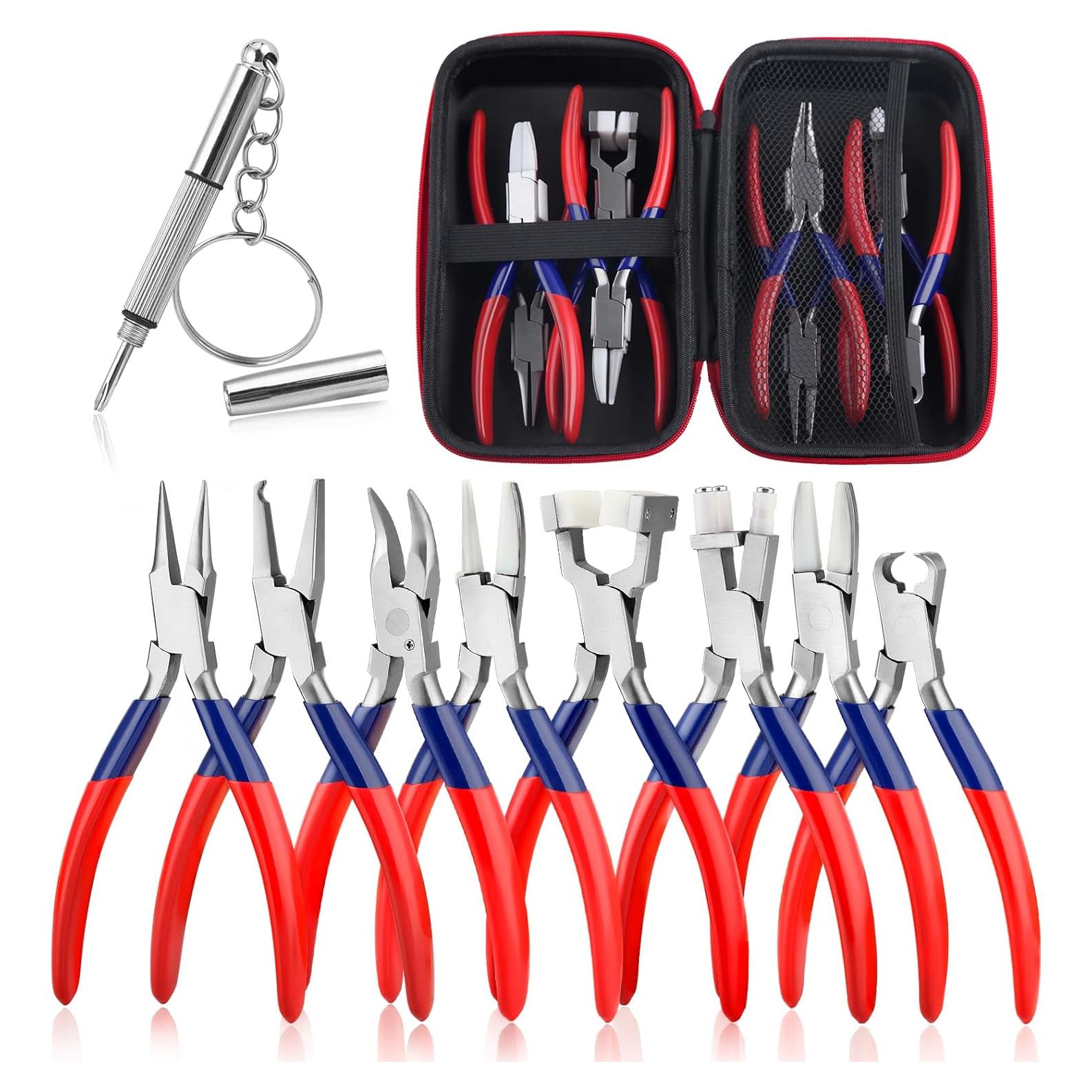 Juego de Reparación de Gafas 8 Piezas GOLD DEER con Destornillador