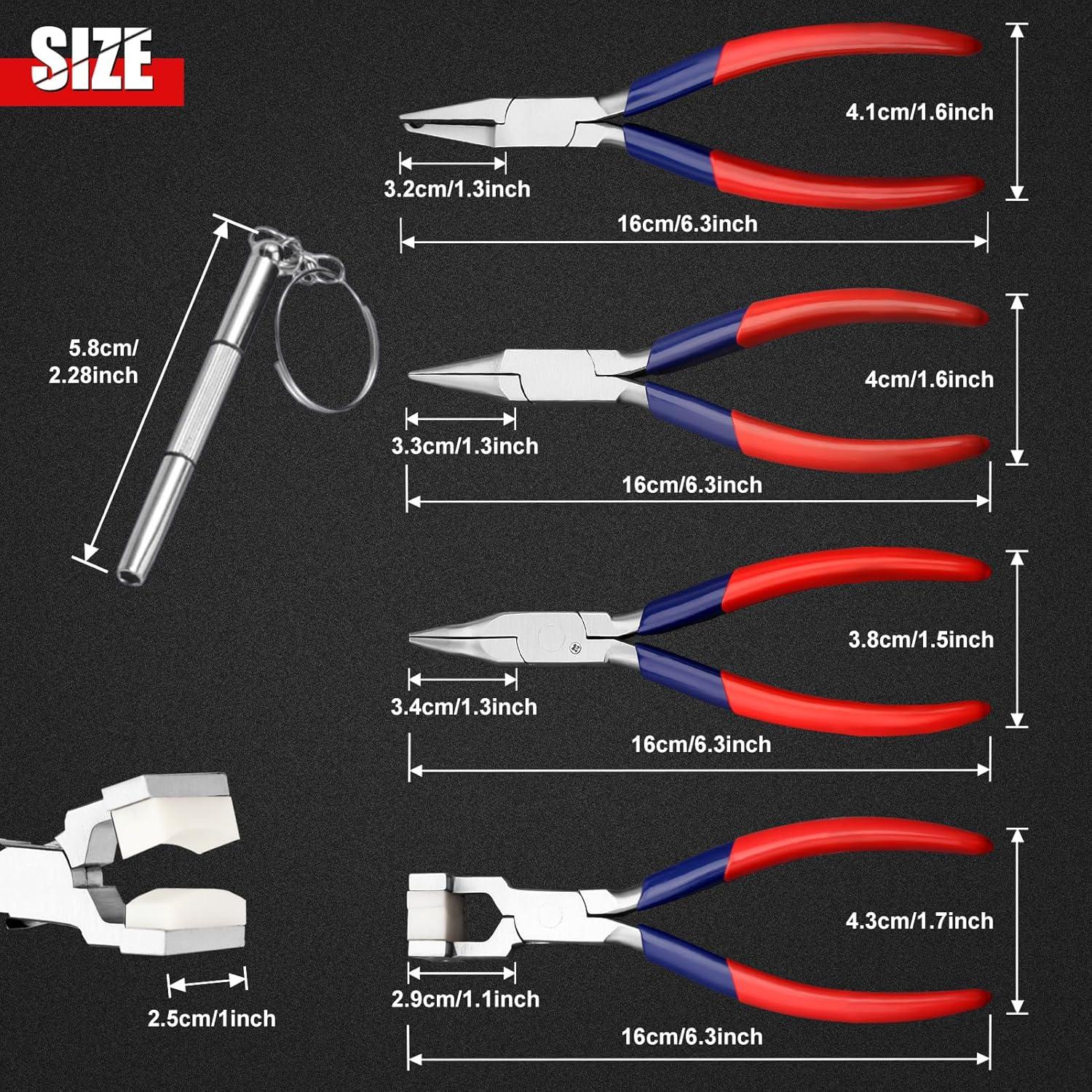 Juego de Reparación de Gafas 8 Piezas GOLD DEER con Destornillador