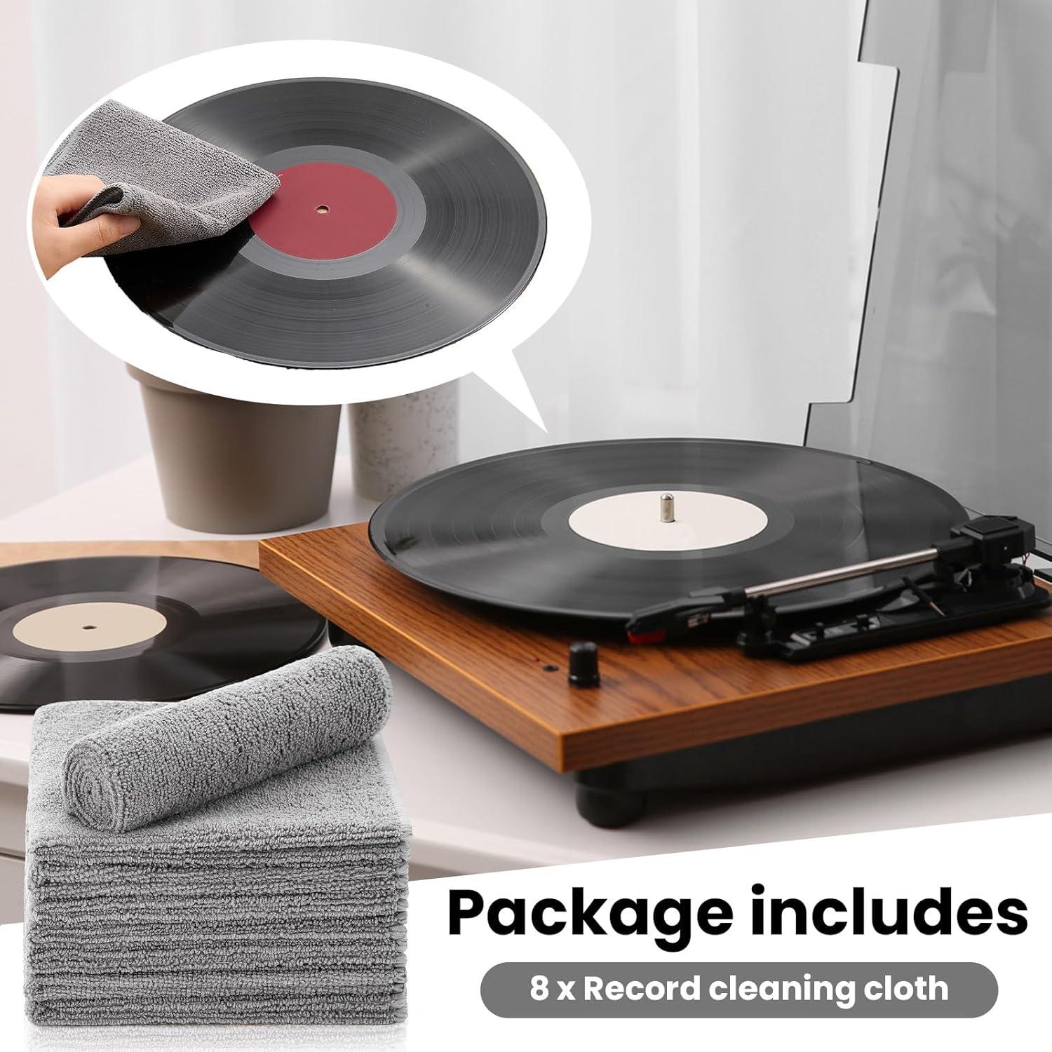 Paños de Microfibra Honeydak 8 Pack 30x30 cm Antiestáticos