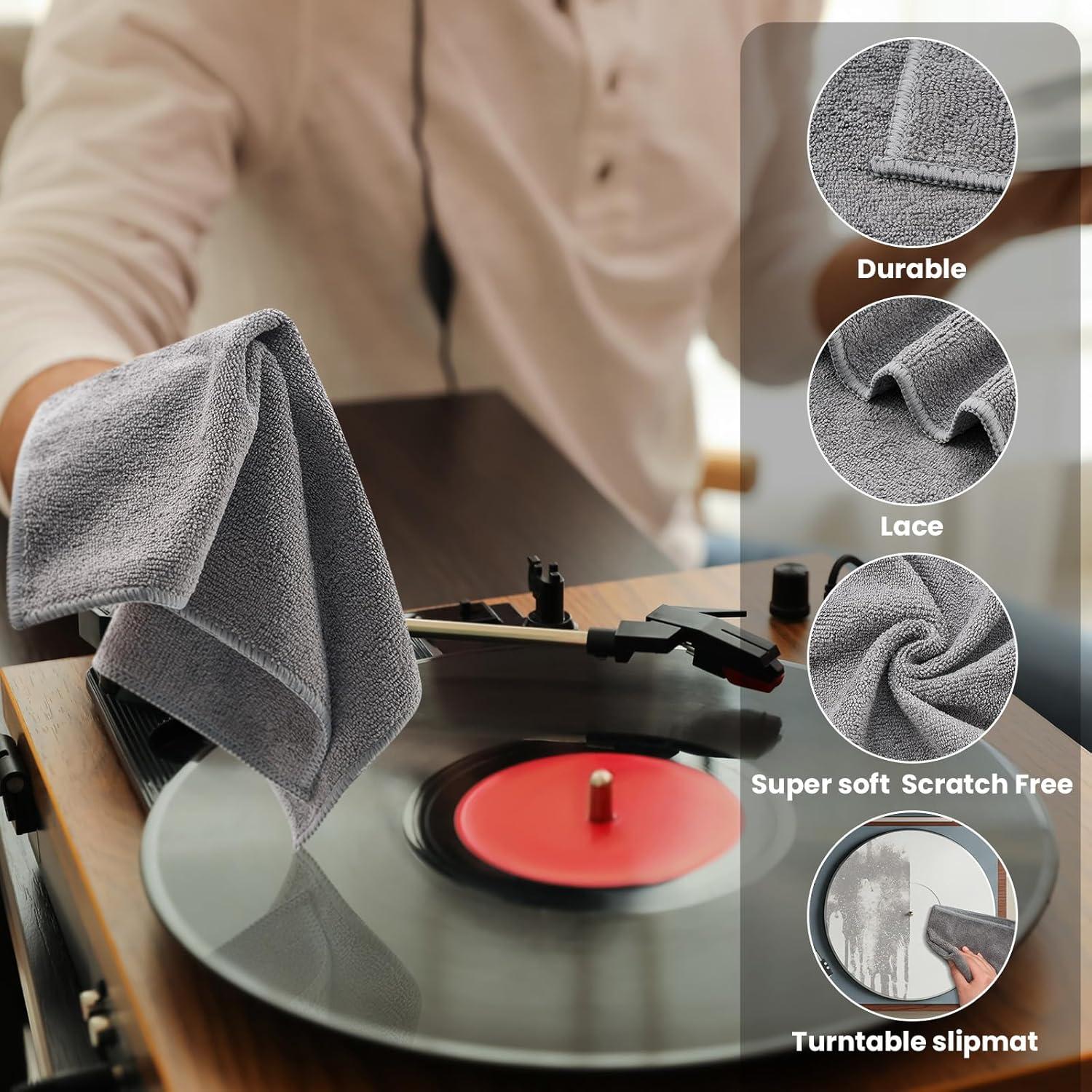 Paños de Microfibra Honeydak 8 Pack 30x30 cm Antiestáticos