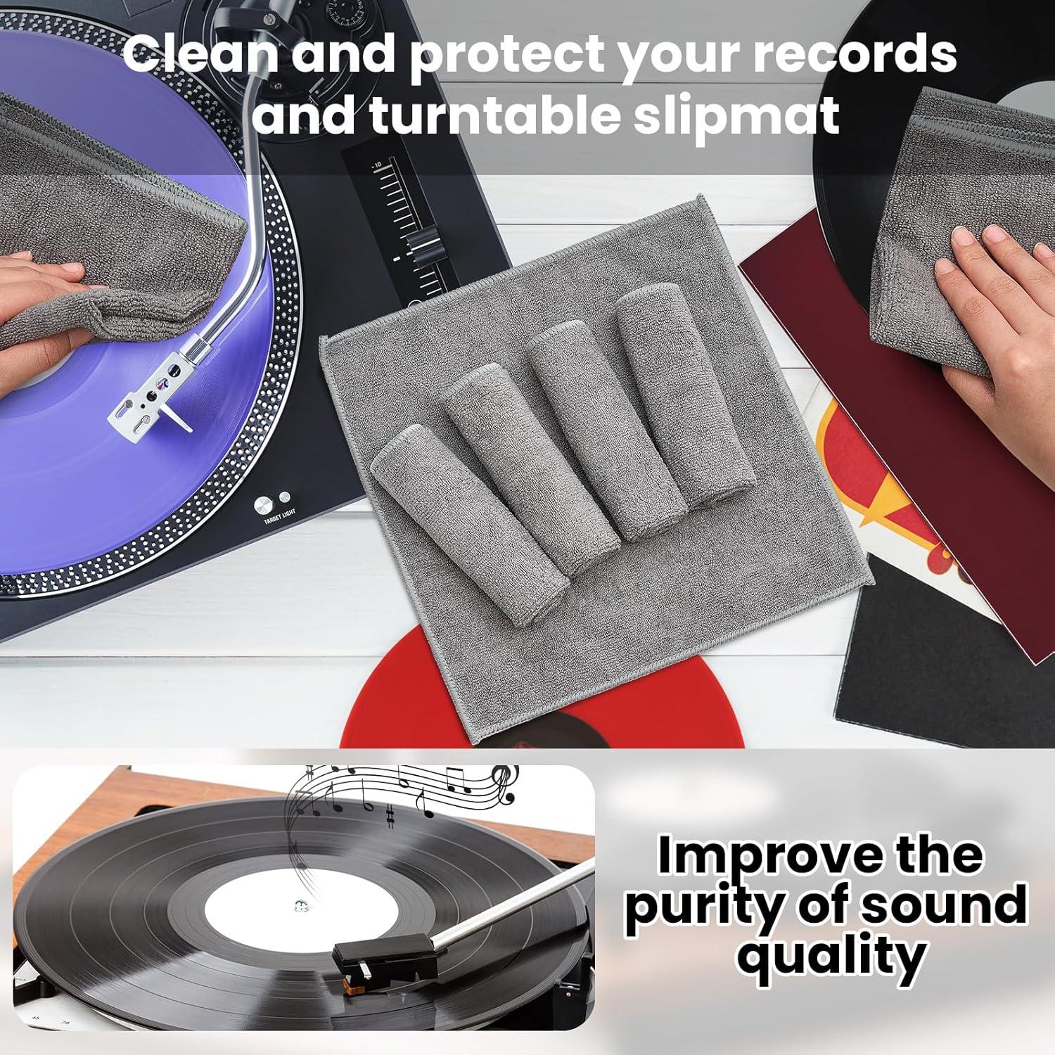 Paños de Microfibra Honeydak 8 Pack 30x30 cm Antiestáticos