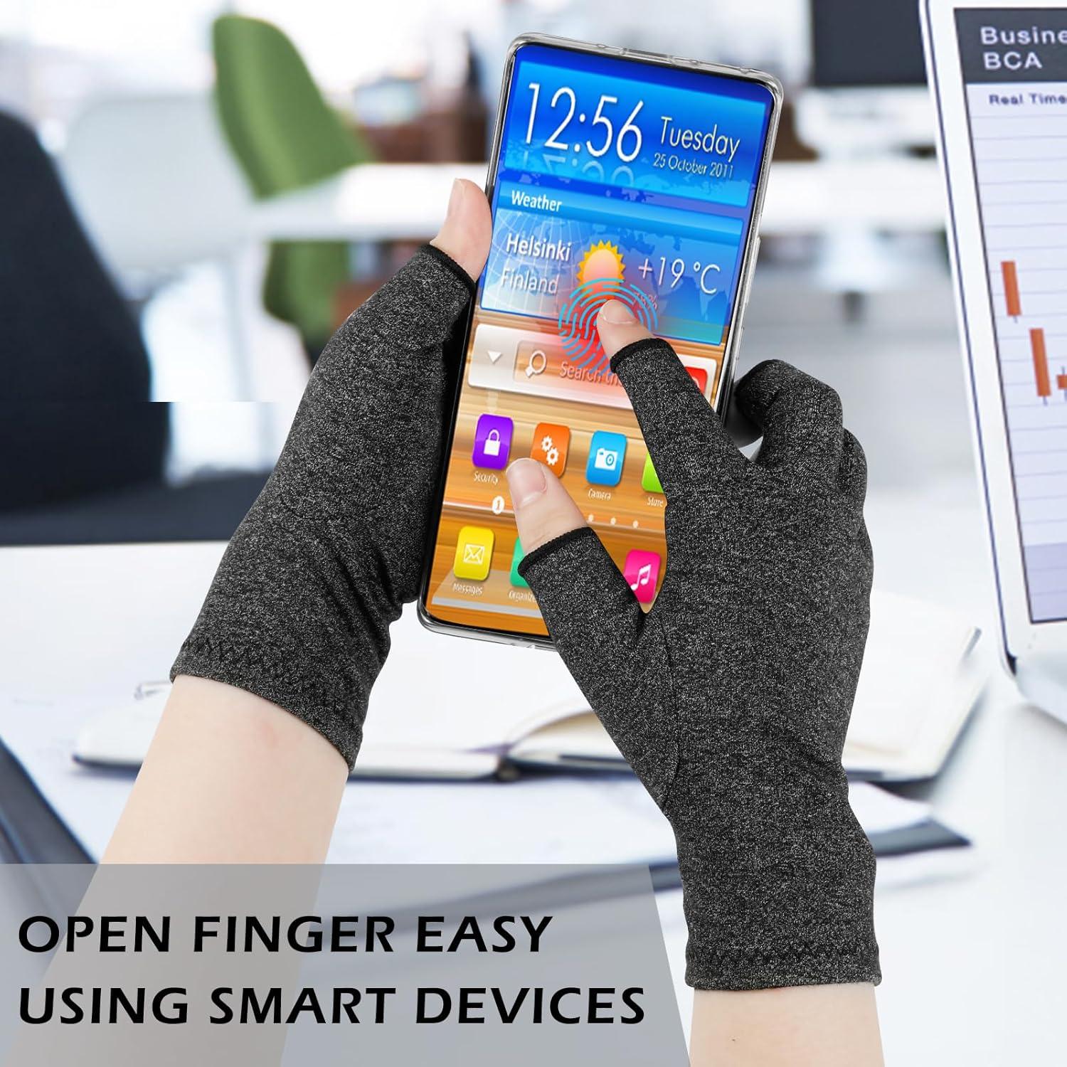 Guantes de Compresión para Artritis ONESING - 4 Pares Unisex