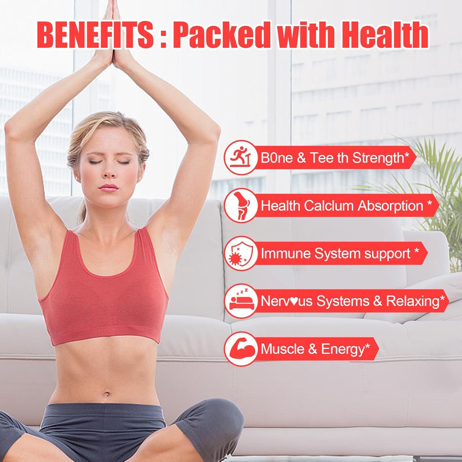 Gomitas de Citrato de Calcio Fajeckma 1200mg Veganas 60 Unidades