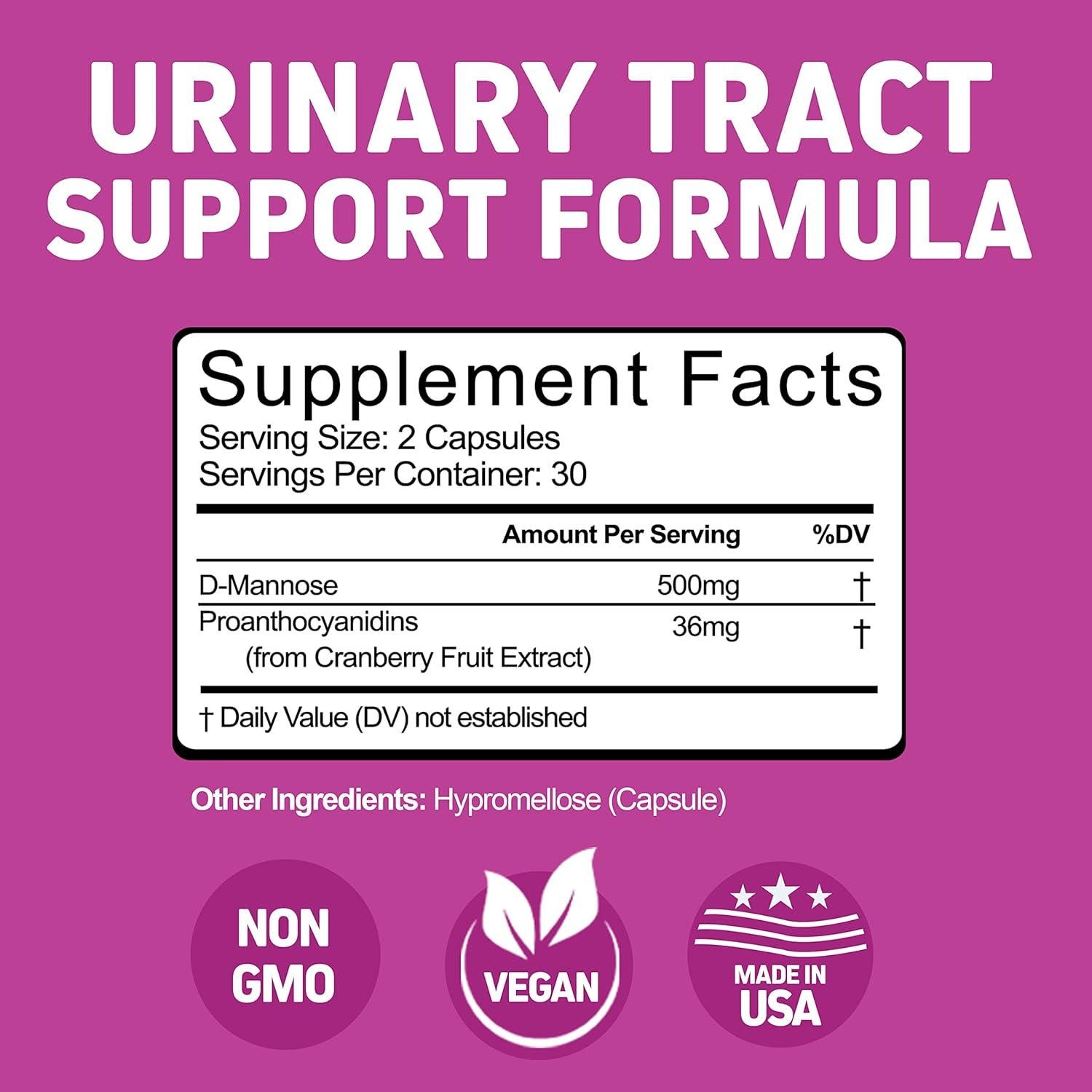 Suplemento Urinario Herbtonics 60 Cápsulas con PACs