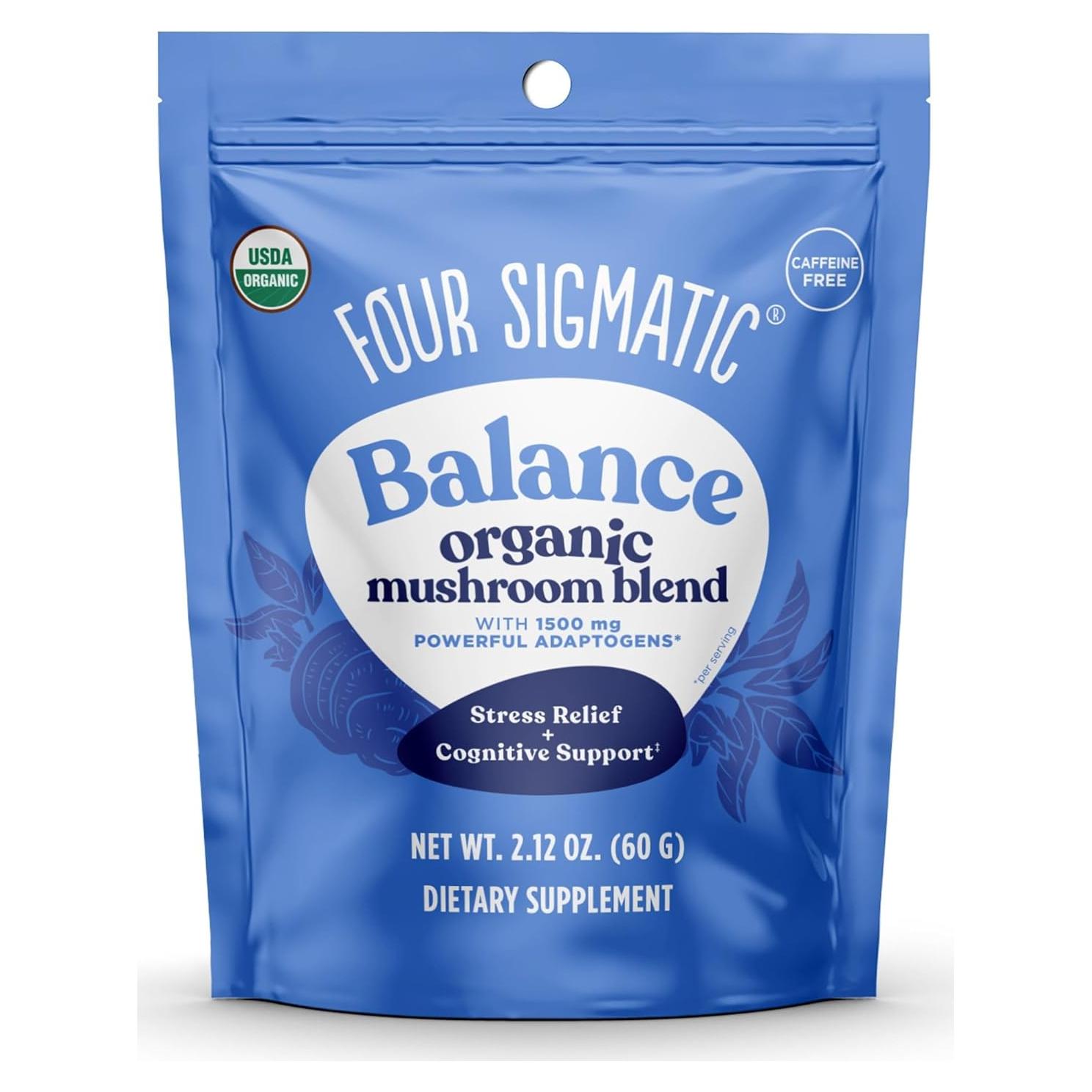 Mezcla de Adaptógenos Four Sigmatic con Ashwagandha 60g