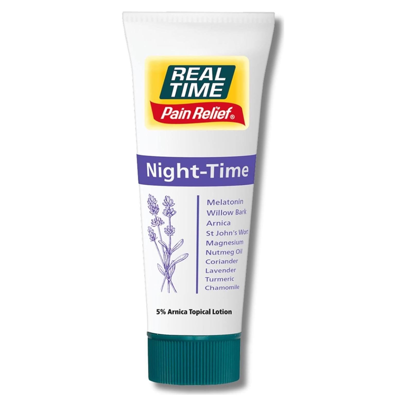 Crema Nocturna Alivio Dolor Real Time 118 ml Melatonina