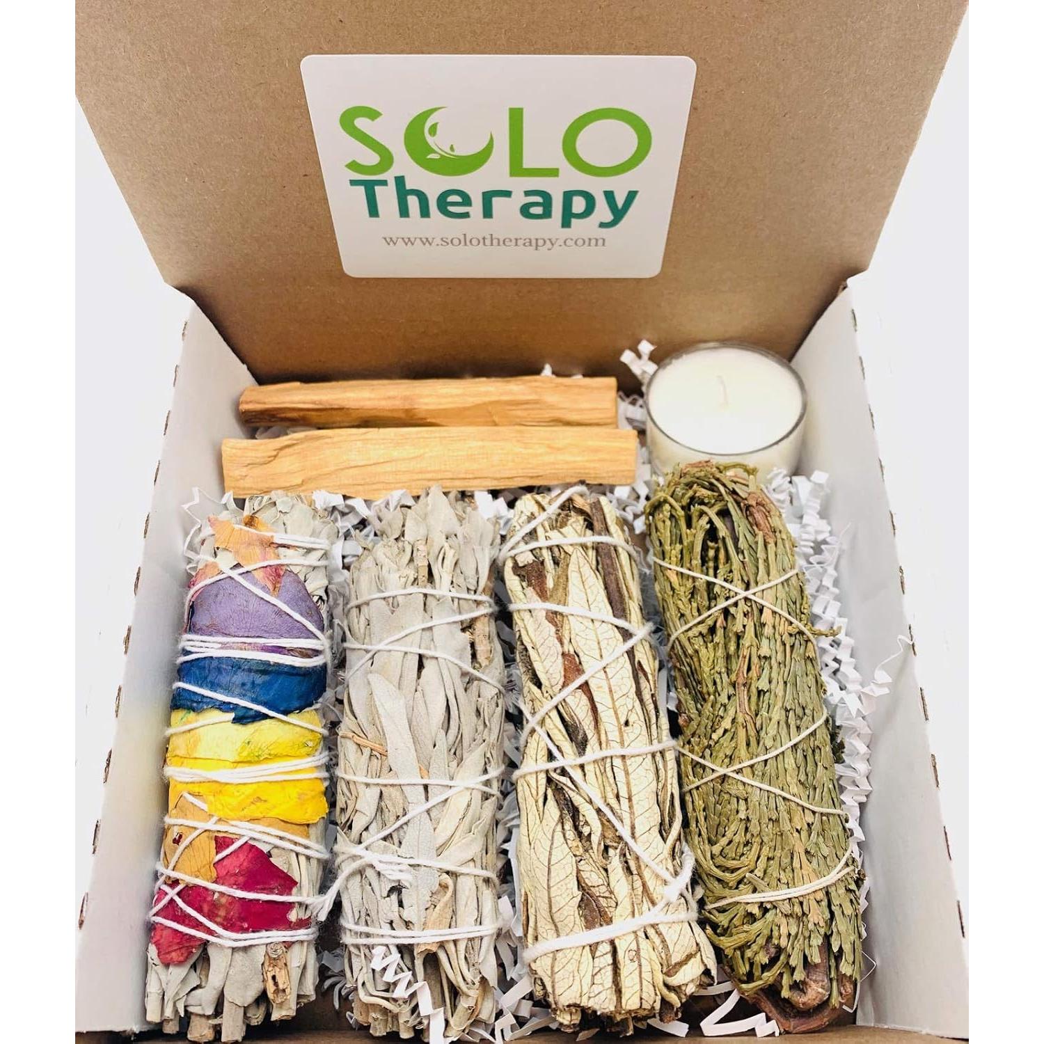 Kit de Ahumado Espiritual Solo Therapy - 7 Elementos