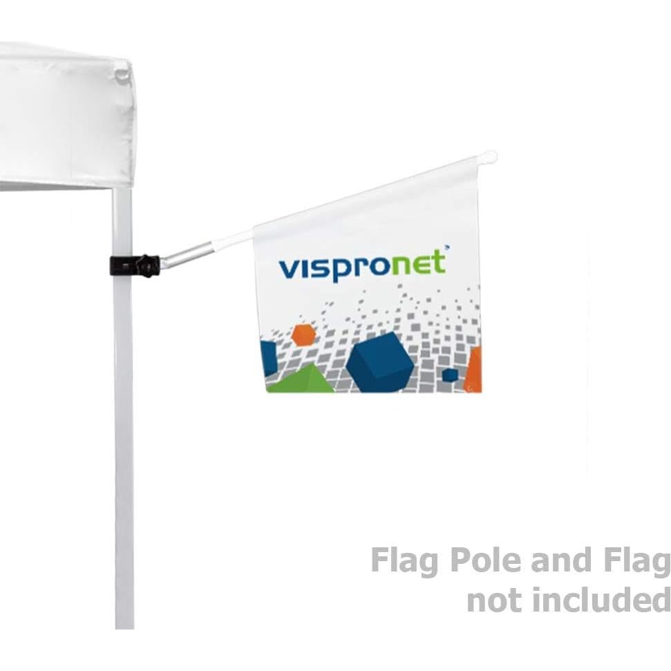 Soporte de Bandera de Pluma 75° Vispronet para Carpa