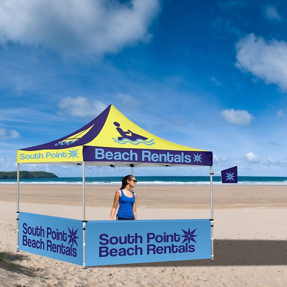 Soporte de Bandera de Pluma 75° Vispronet para Carpa