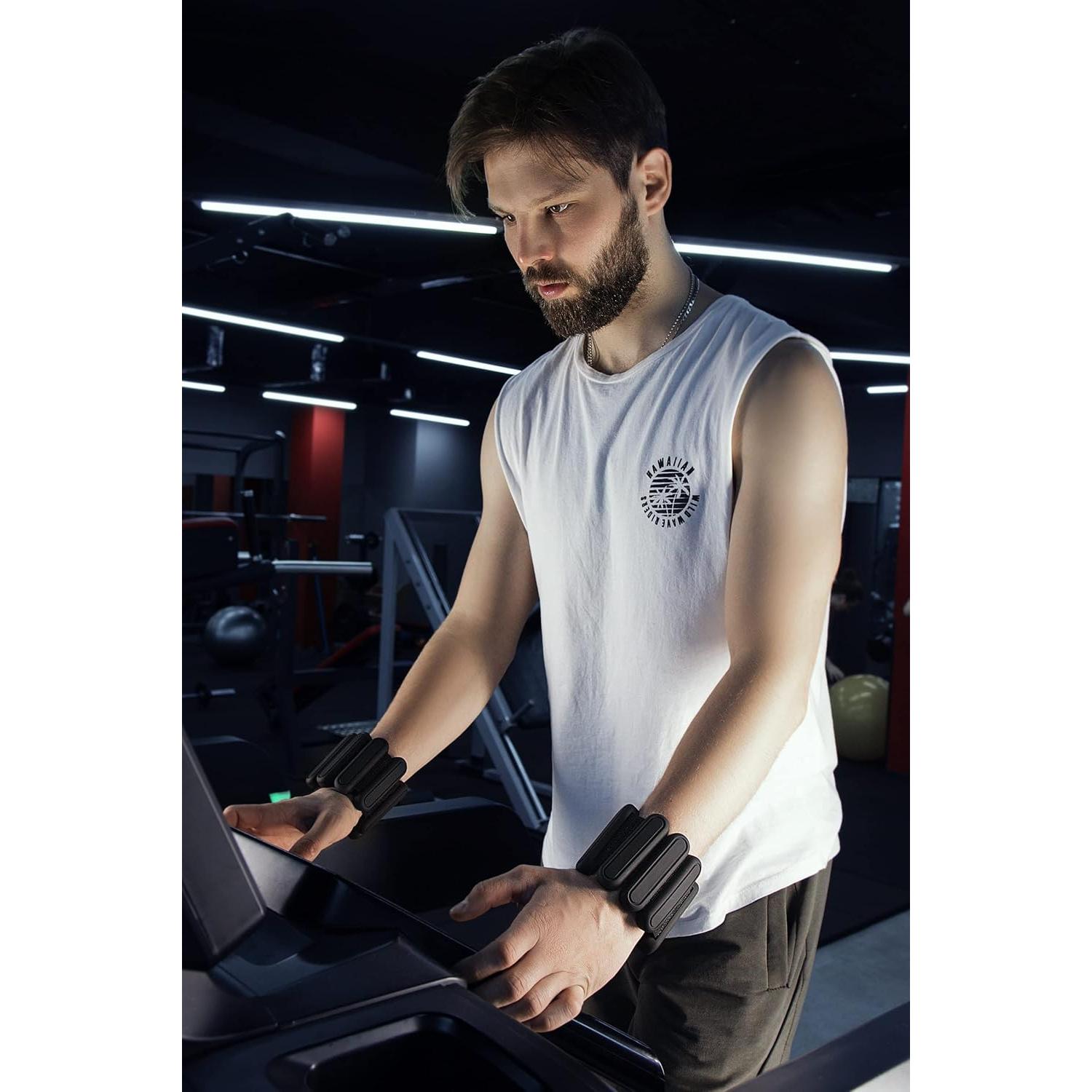 Juego de Pesas Ajustables STONESAM 0.45 kg para Muñeca y Tobillo