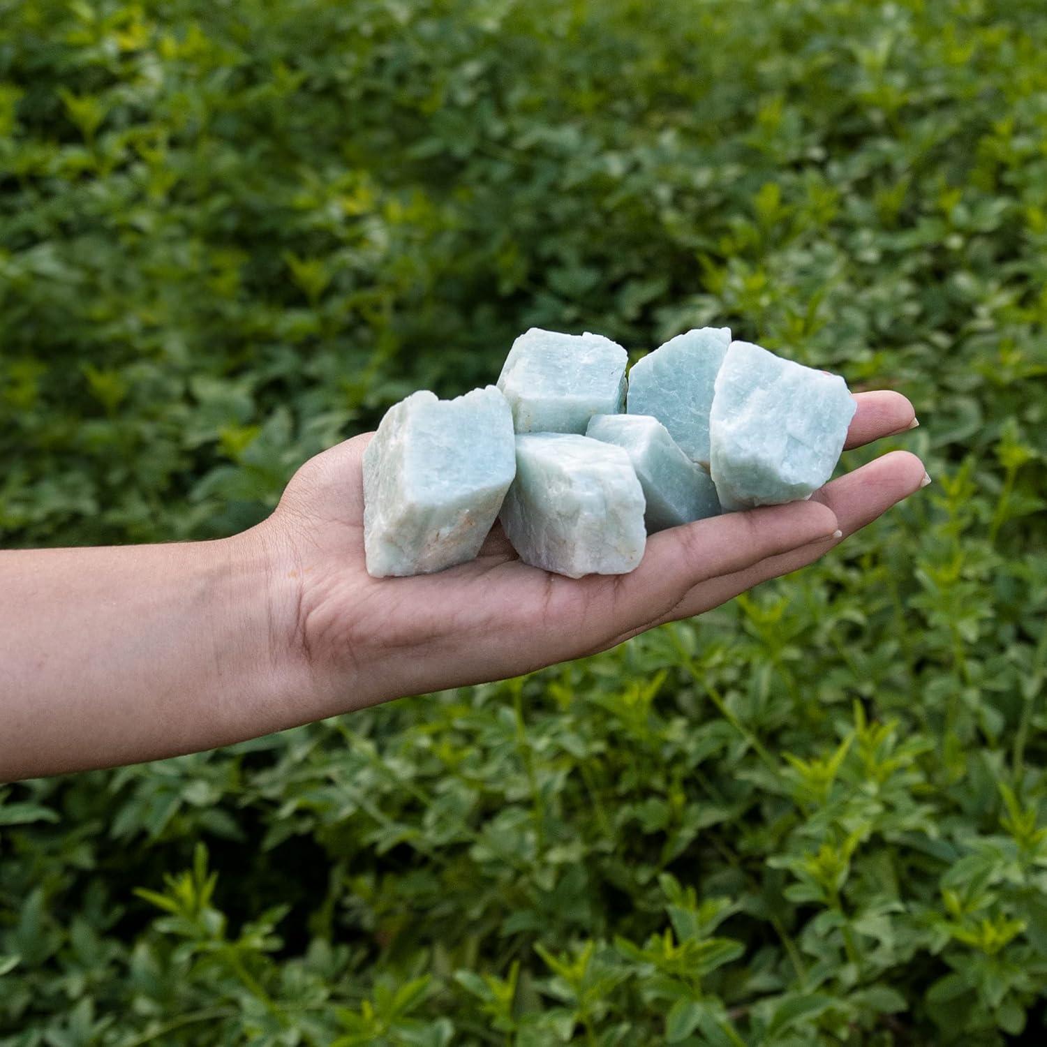 Cristales en Bruto de Amazonita YATSKIA - 0.5 kg Sanadores