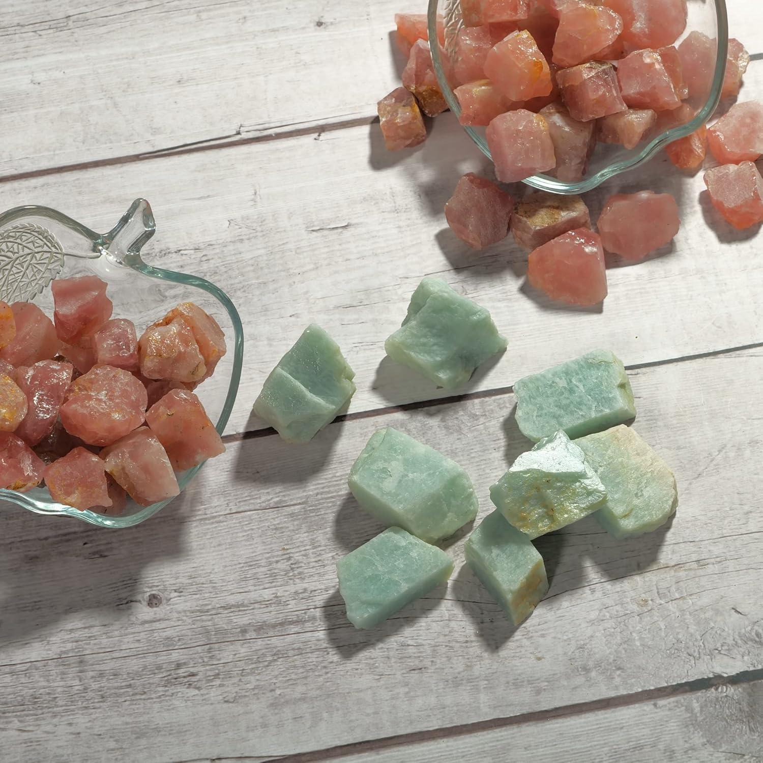 Cristales en Bruto de Amazonita YATSKIA - 0.5 kg Sanadores