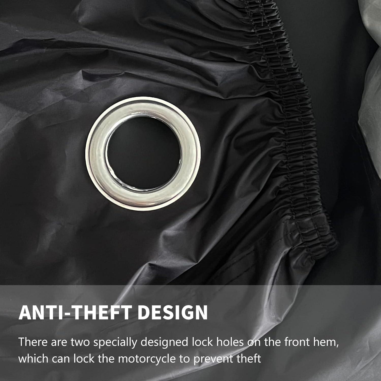 Cubierta de Motocicleta ZGJIJIA Universal Impermeable 245.1 cm