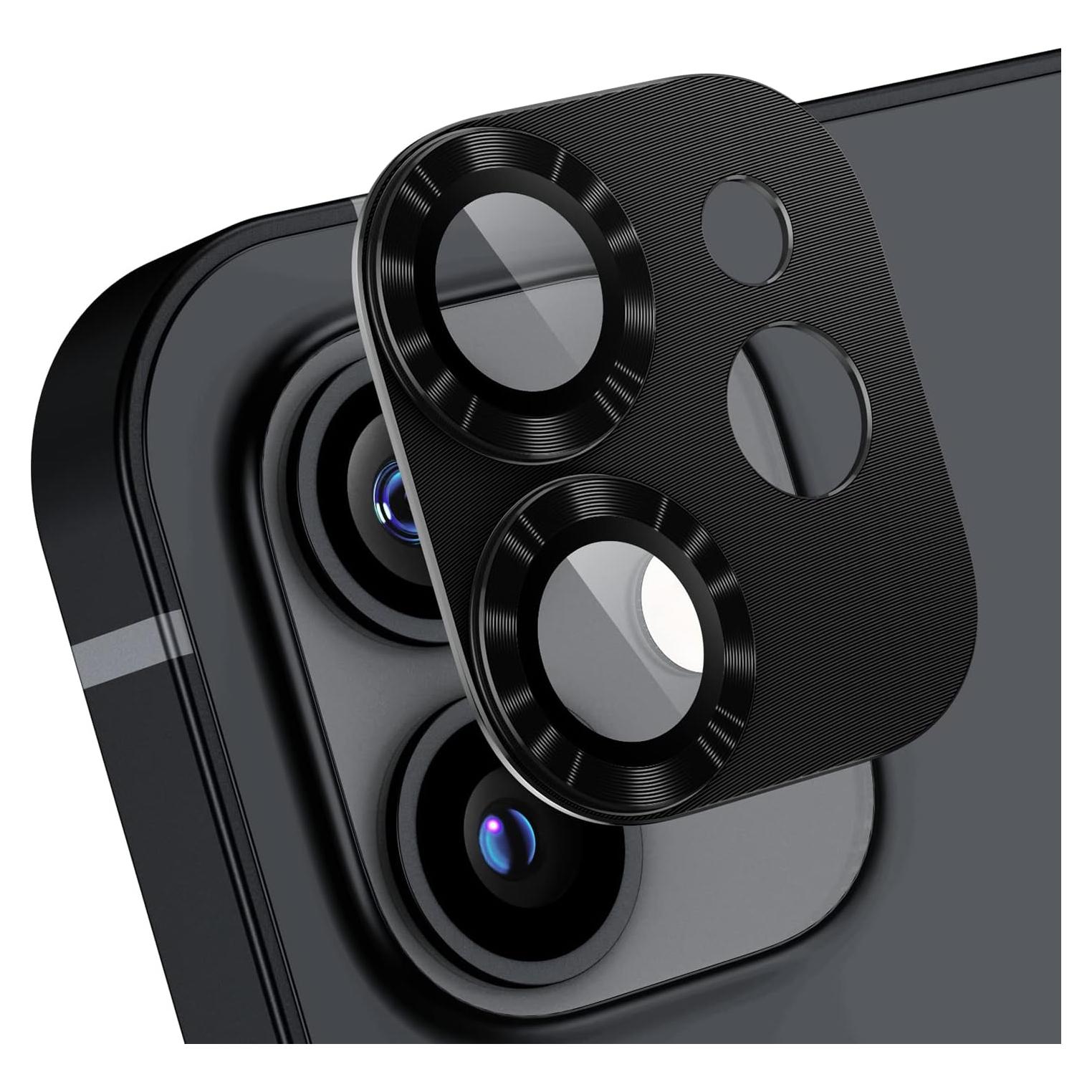 Protector de Lente de Cámara AFARER para iPhone 12 - 2 Piezas, Vidrio Templado 9H