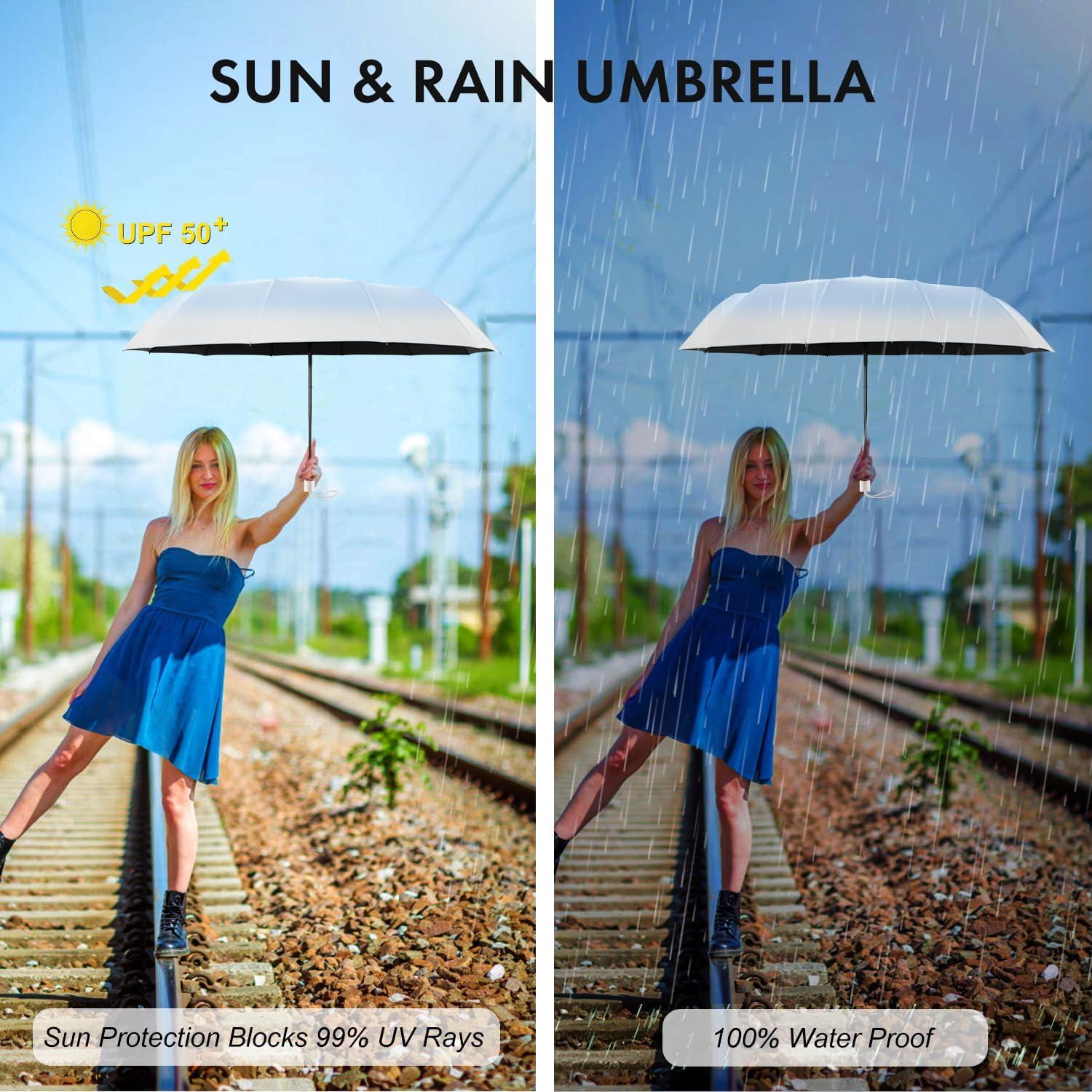 Mini Paraguas Compacto UV 50+ Xiuying Feng 90 cm Ligero