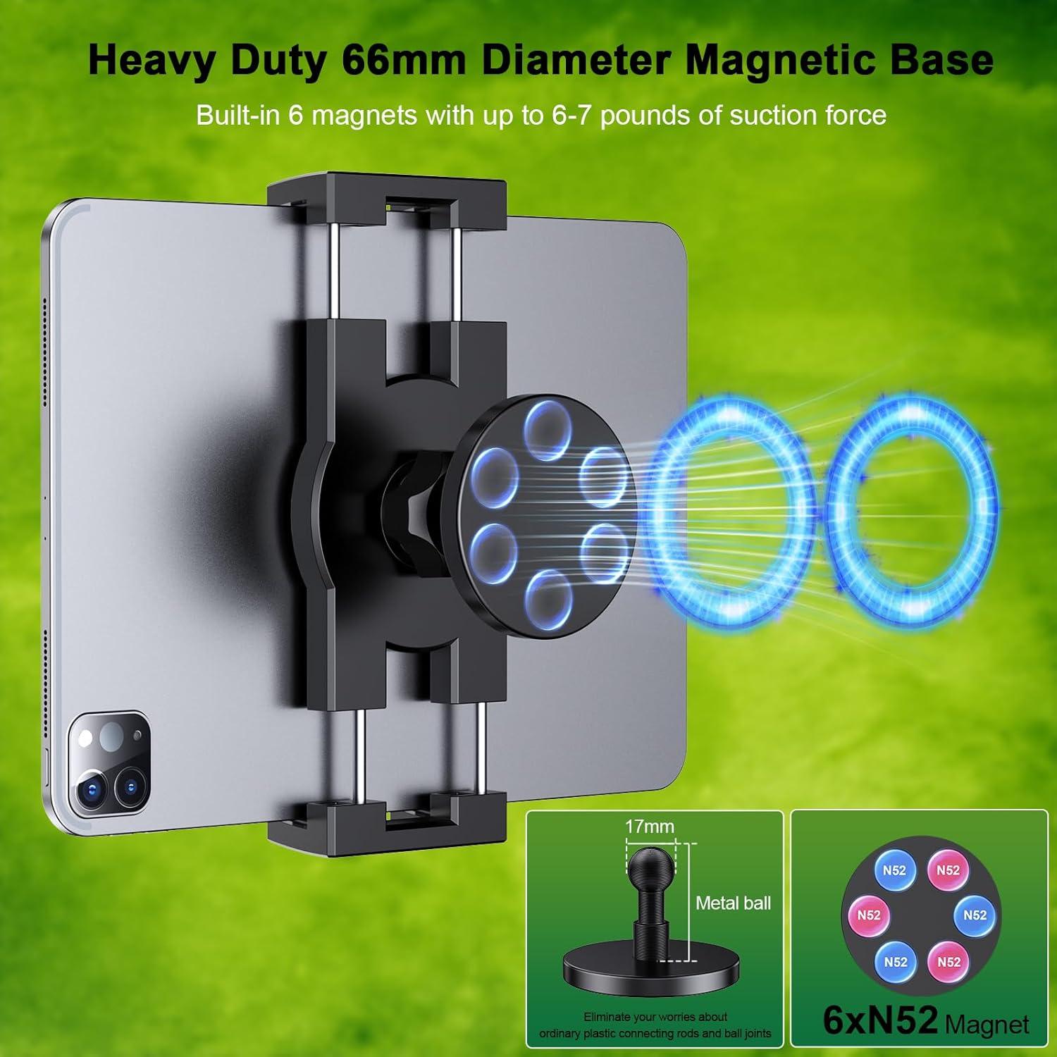 Soporte Magnético para Tabletas RomHaus 10.49x8.51cm Ajustable