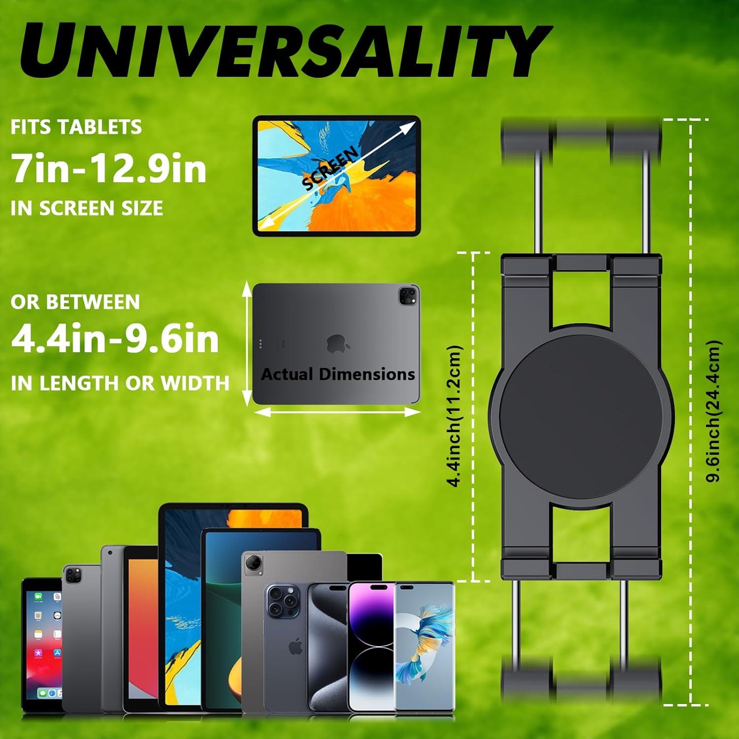 Soporte Magnético para Tabletas RomHaus 10.49x8.51cm Ajustable