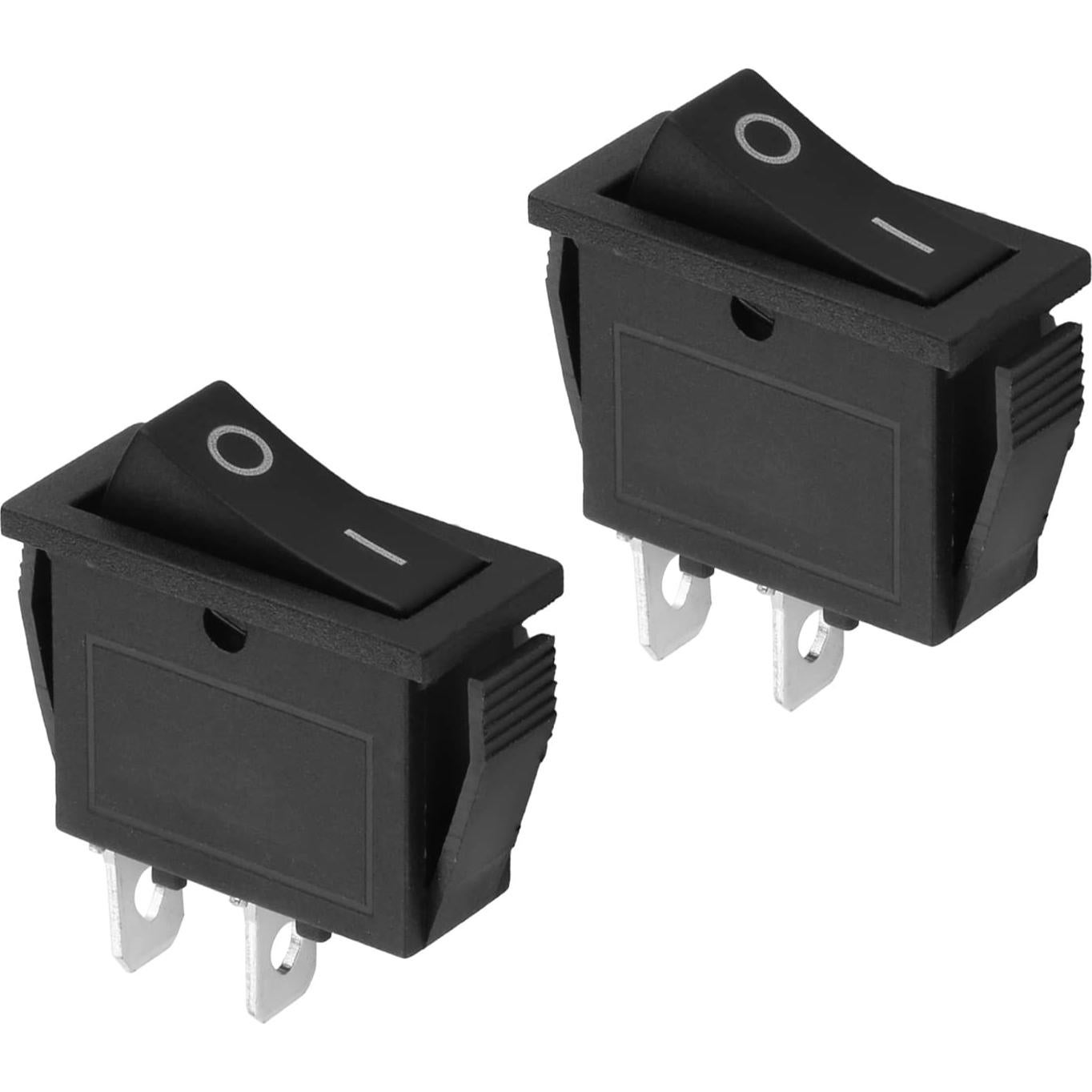 5 Interruptores de Palanca ON/OFF 2 Pines 12V 250V Mriuuod