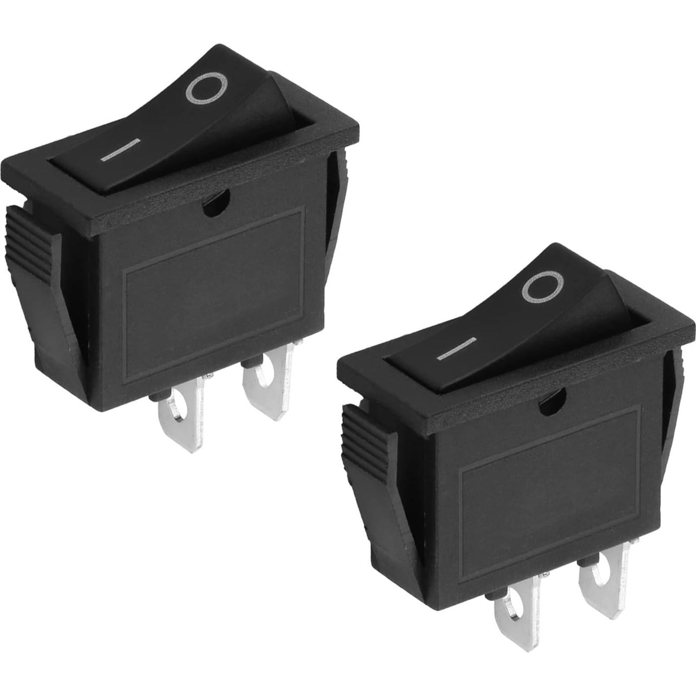 5 Interruptores de Palanca ON/OFF 2 Pines 12V 250V Mriuuod