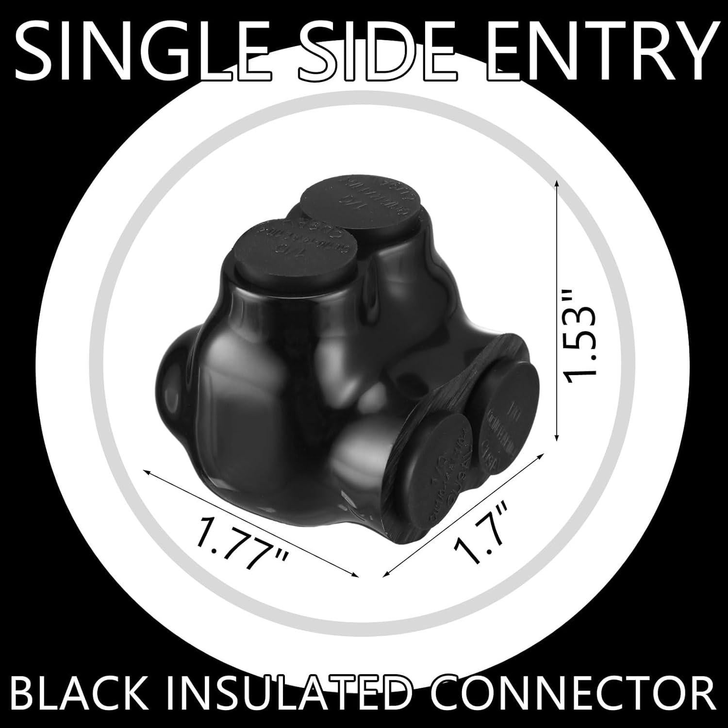 5 Conectores de Cable Multi Aislados Saysurey 1-14 AWG