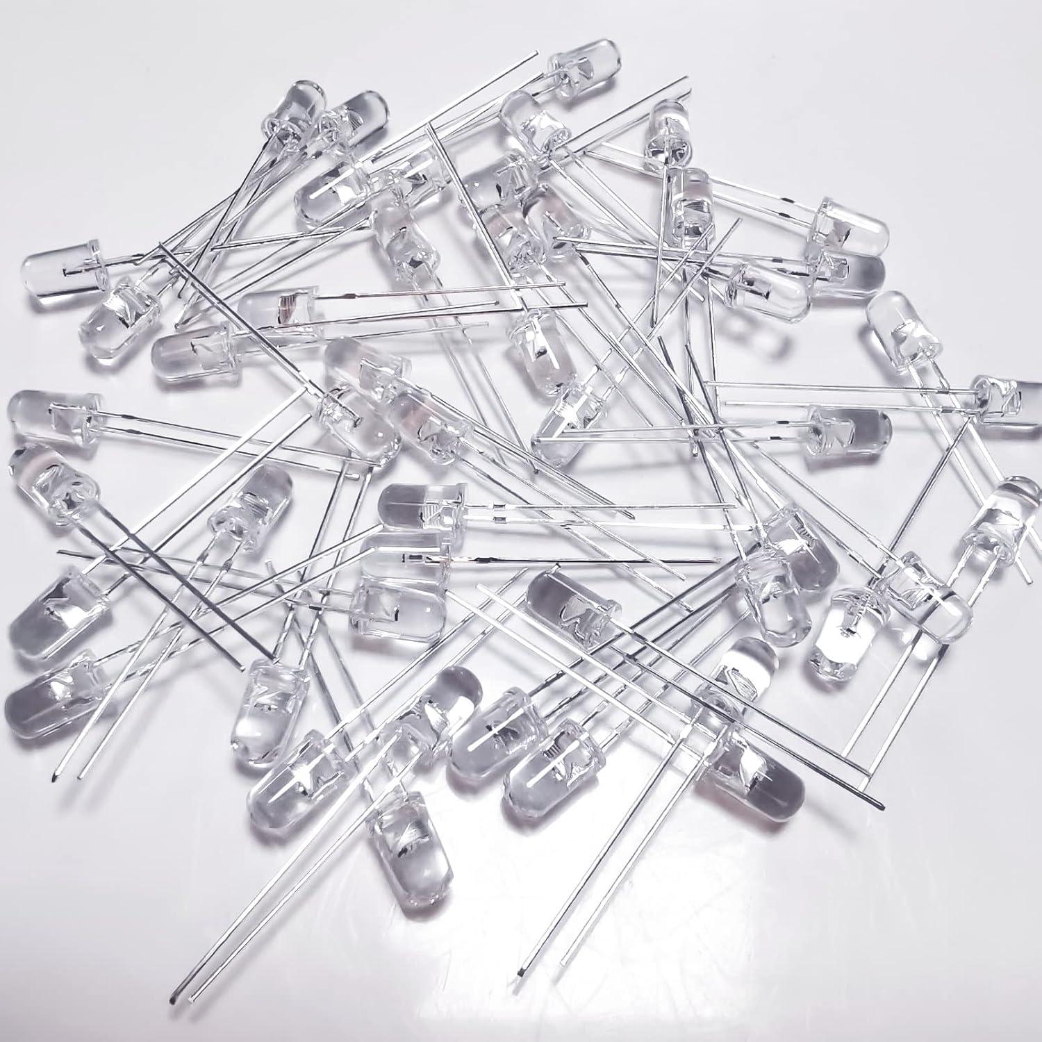 Diodos LED 3mm Fly Sky - 120 Piezas Luz Verde Brillante