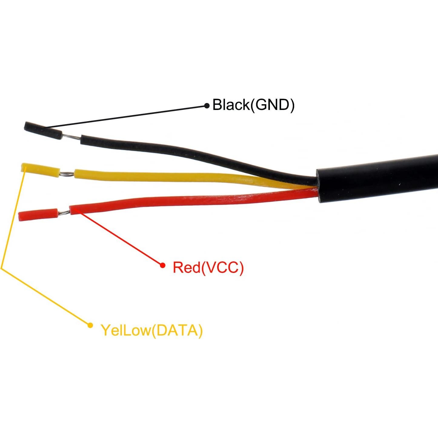 Sensor de Temperatura BOJACK DS18B20 1M Acero Inoxidable - 2 Piezas