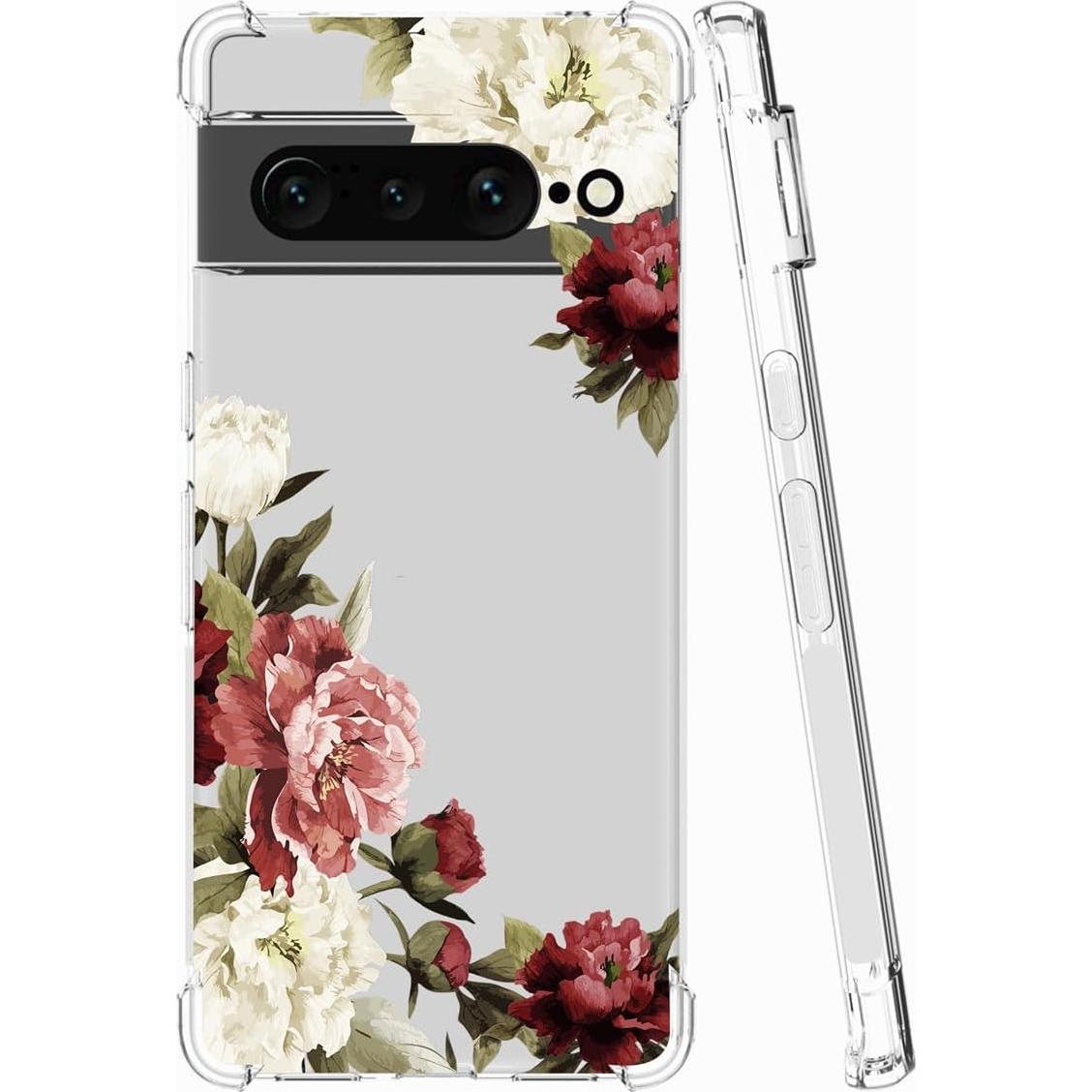 Funda TPU Google Pixel 7 Pro 6.7" Floral - Protección Premium