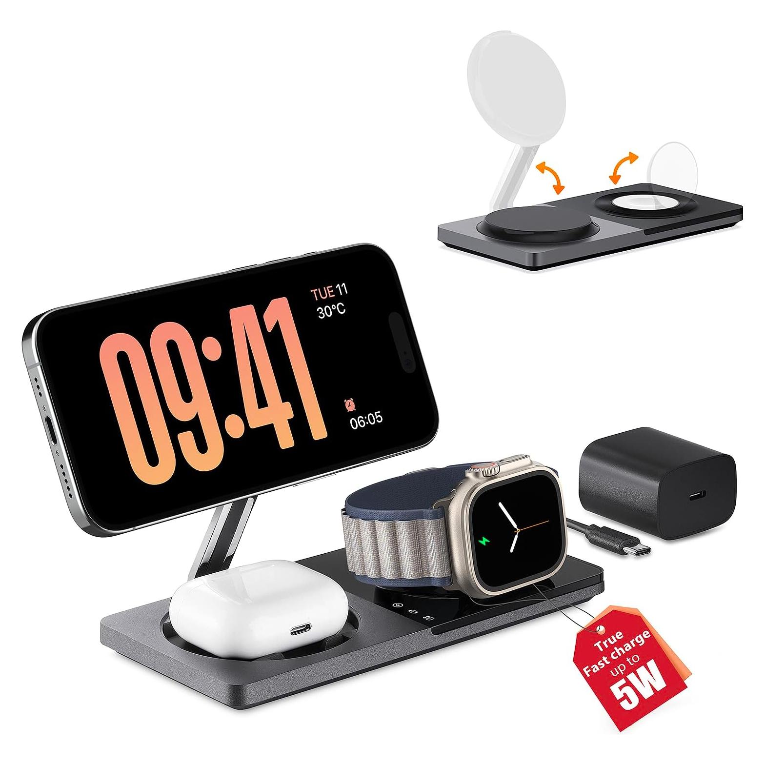 Estación de Carga 3 en 1 PETINO SAMBA PAD ULTRA - Carga Rápida